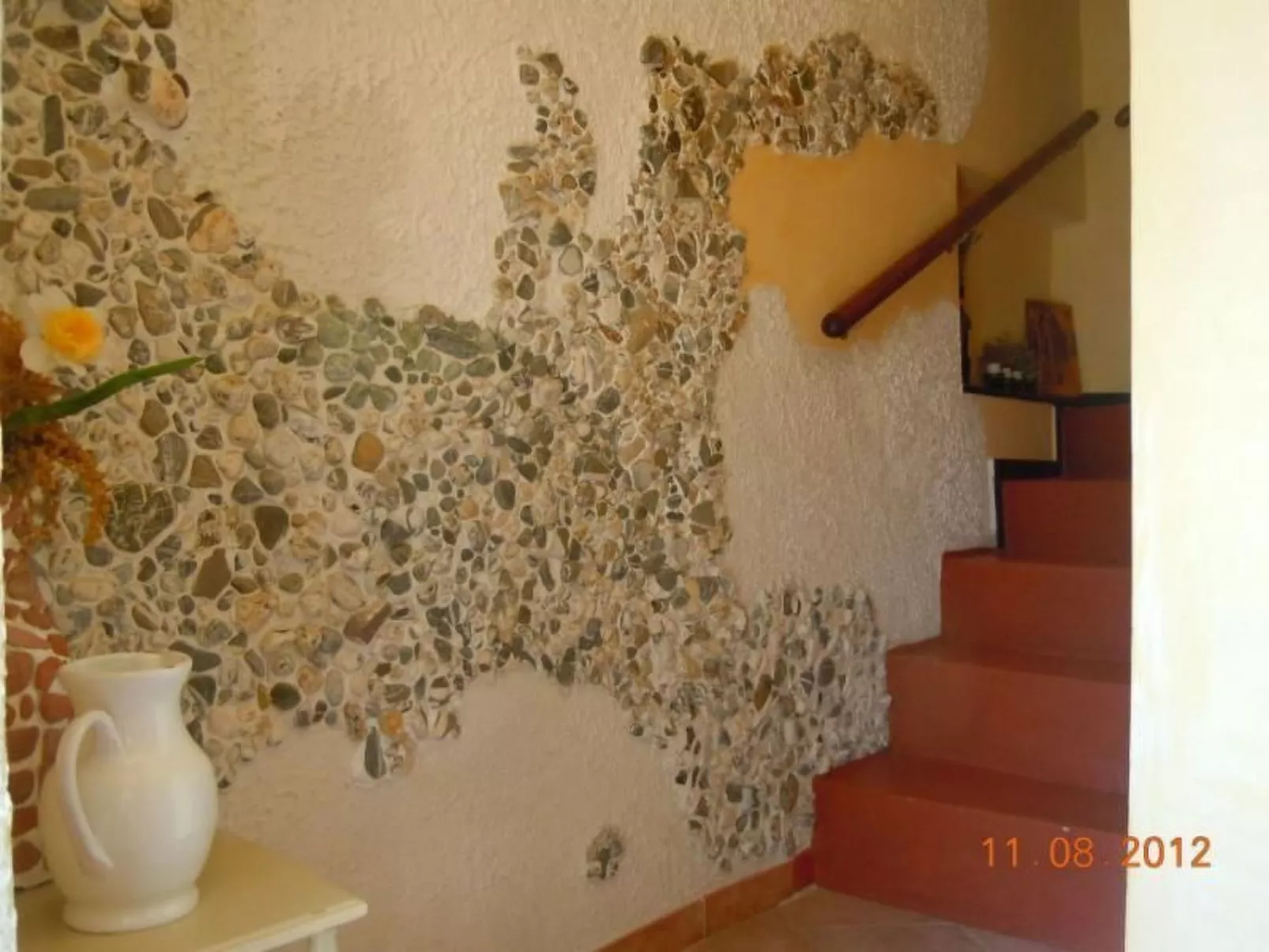 Schönes Ferienhaus mit Garten und Whirlpool-Drinnen