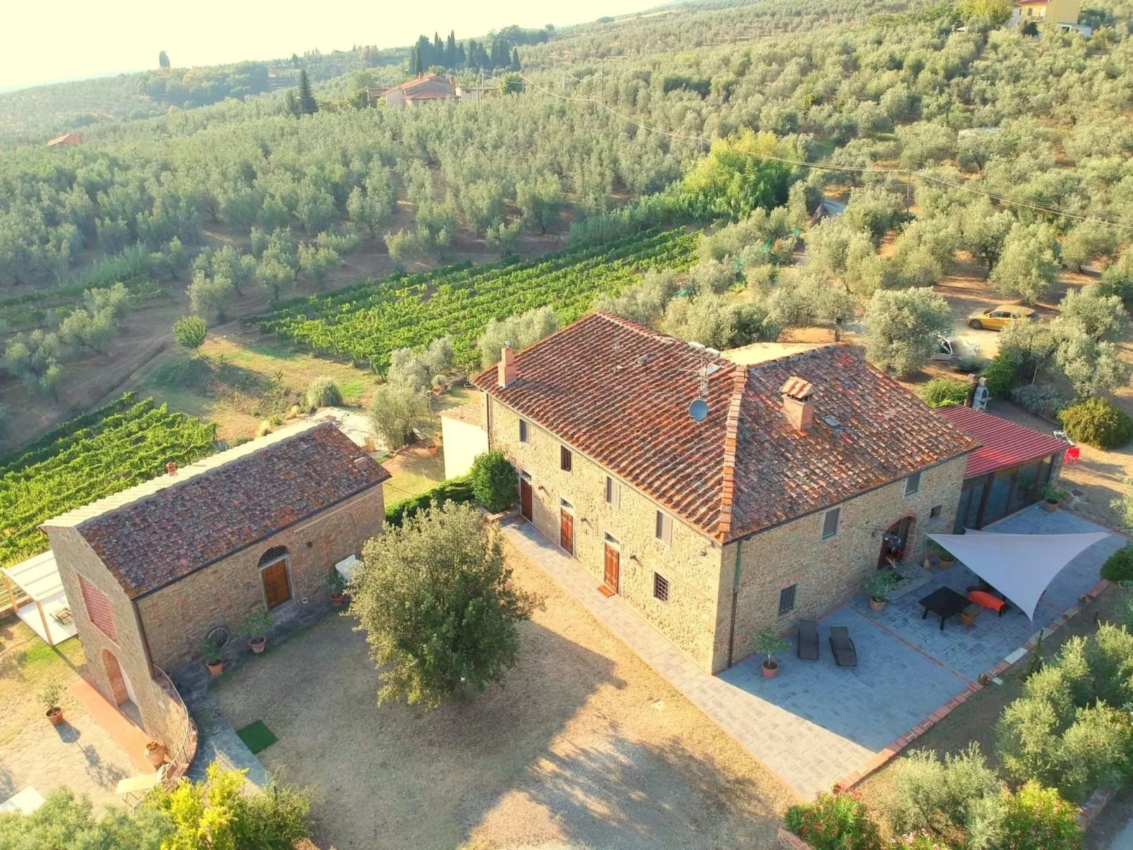 Teil eines alten toskanischen Bauernhauses für 4-6 Personen-Dedans