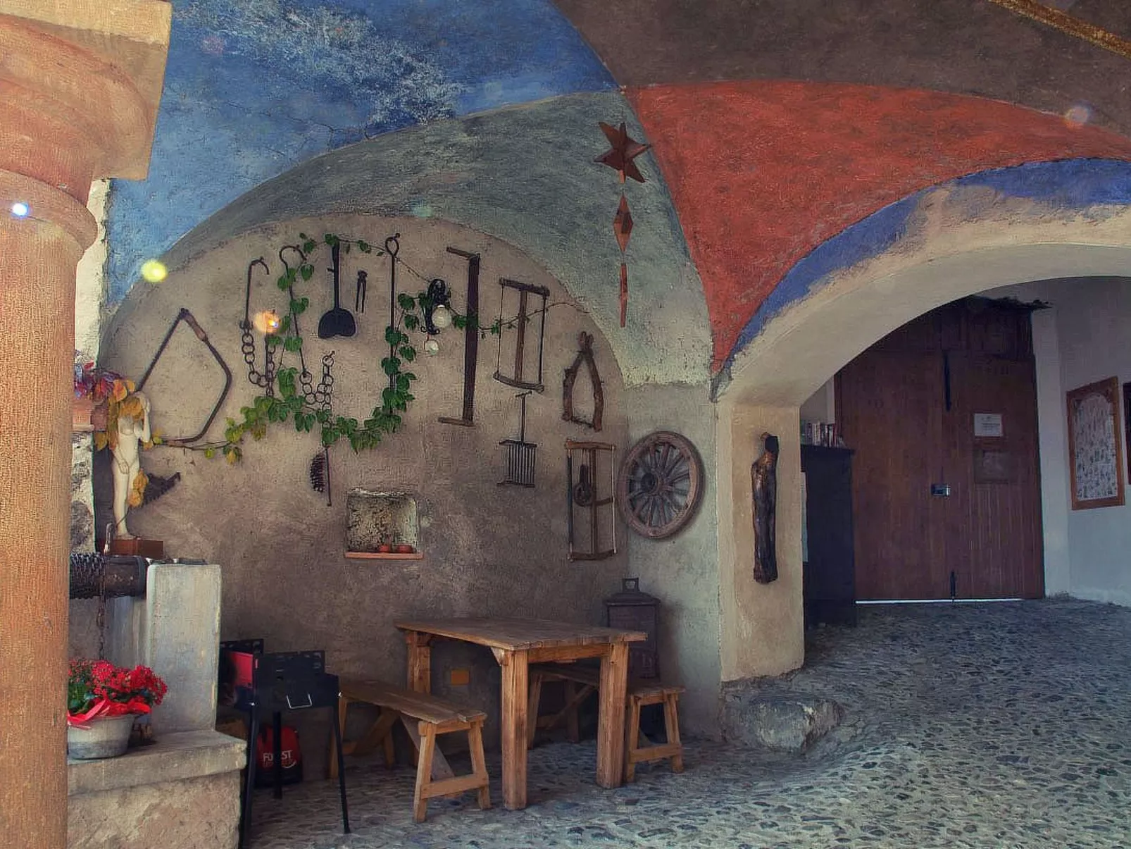 Historisches Haus mit Seeblick-Dehors