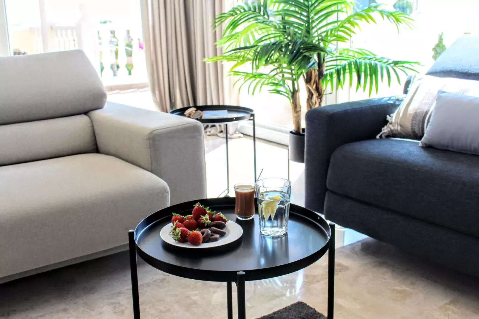 Luxe villa in Javea met panoramisch uitzicht-Salon