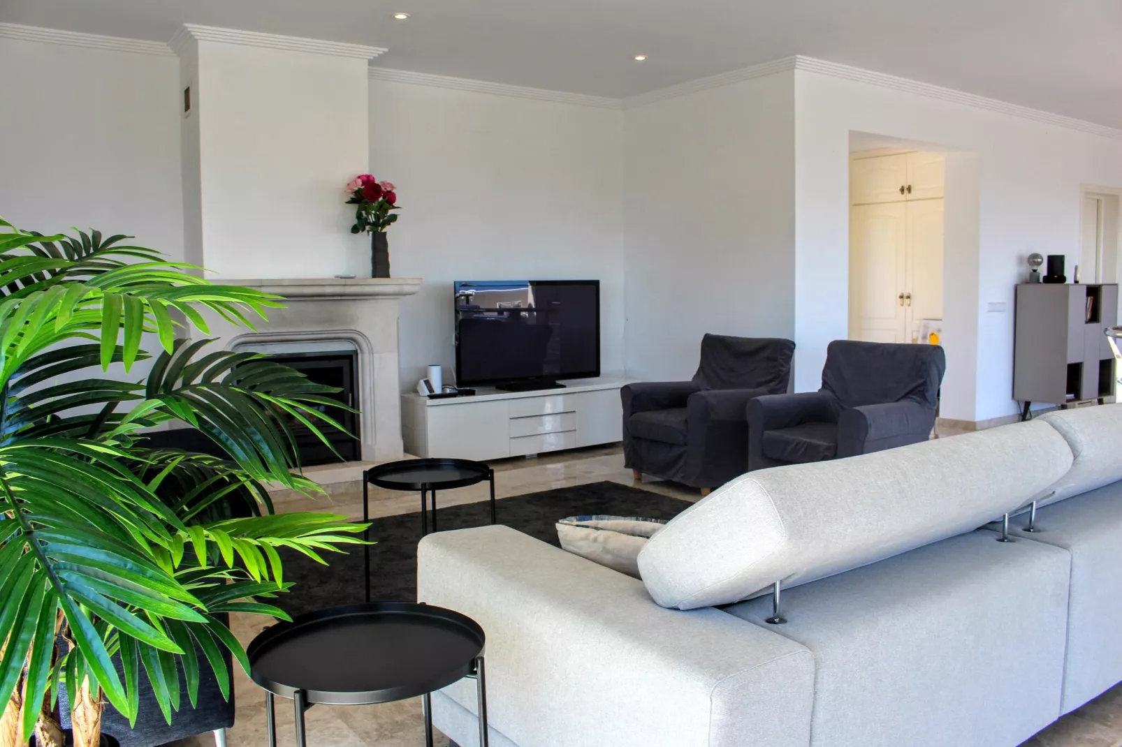 Luxe villa in Javea met panoramisch uitzicht-Salon