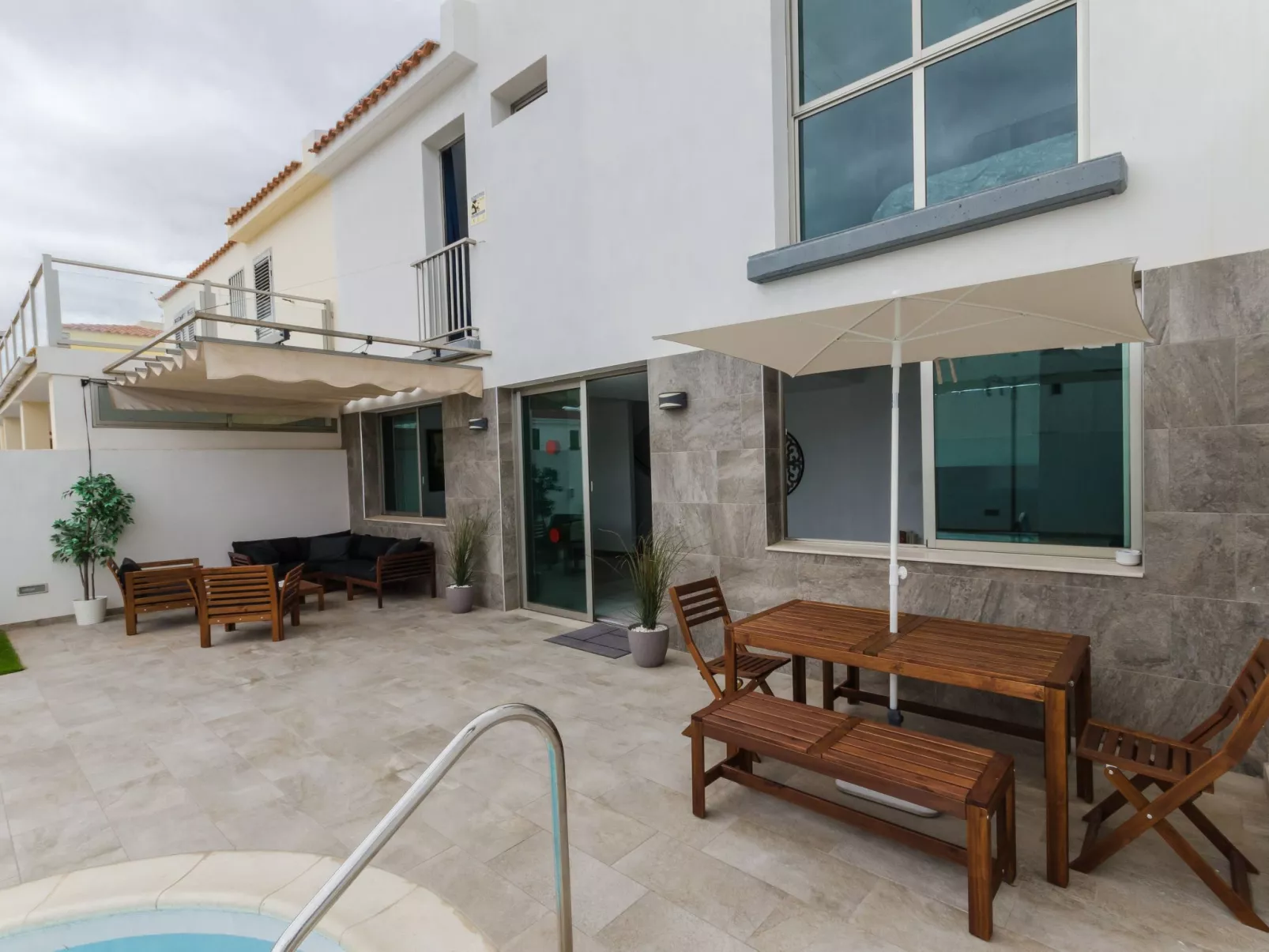 Sonnige Ferienvilla Maspalomas-Drinnen