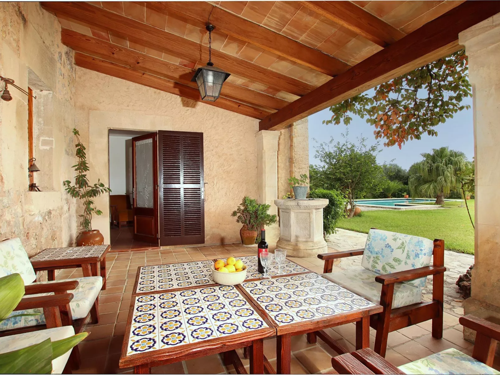 Traditionelle Villen in der Nähe von Pollensa-Outside