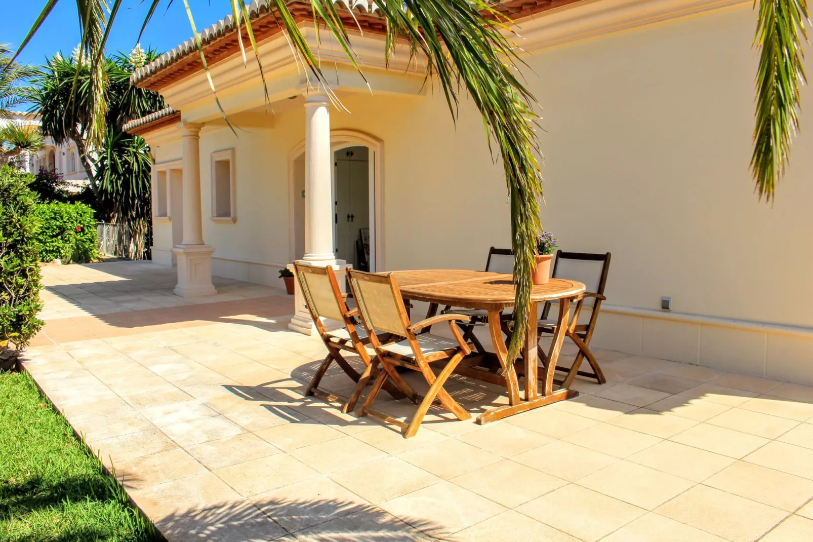 Luxe villa in Javea met panoramisch uitzicht-Jardin d'été