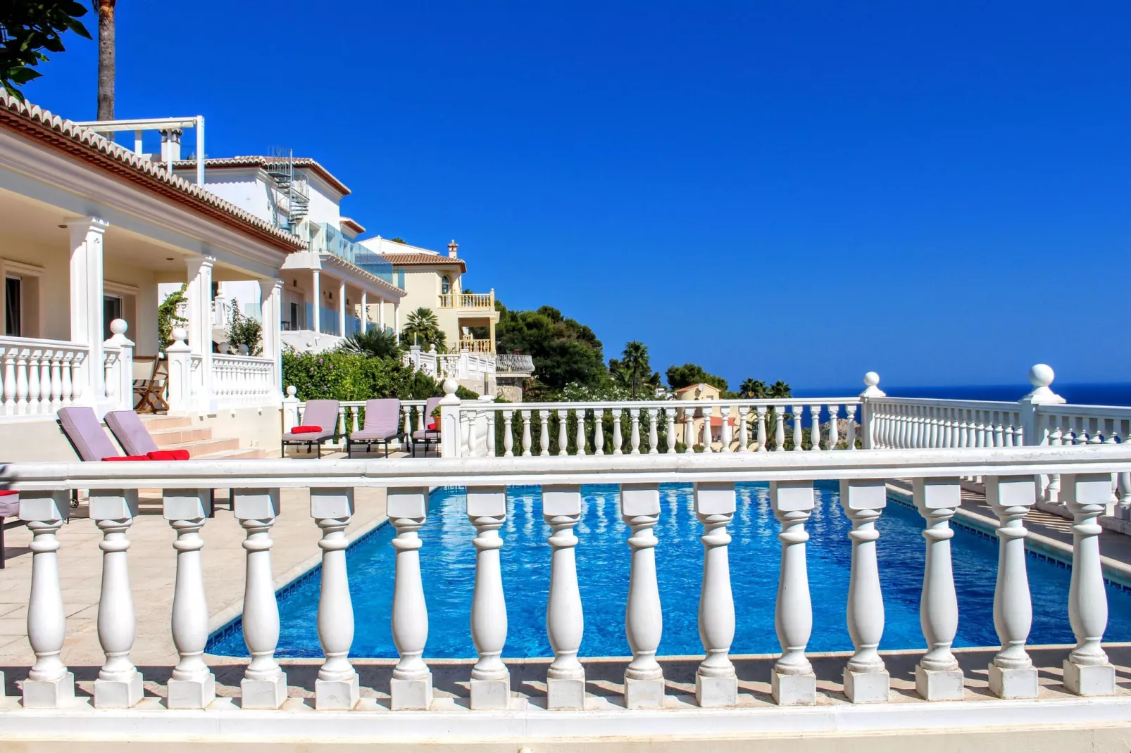Luxe villa in Javea met panoramisch uitzicht-Extérieur été