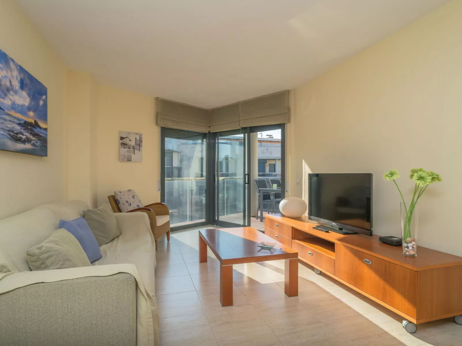 Costabravaforrent Balcó 7, mit gemeinschaftlichem Schwimmbad-Drinnen