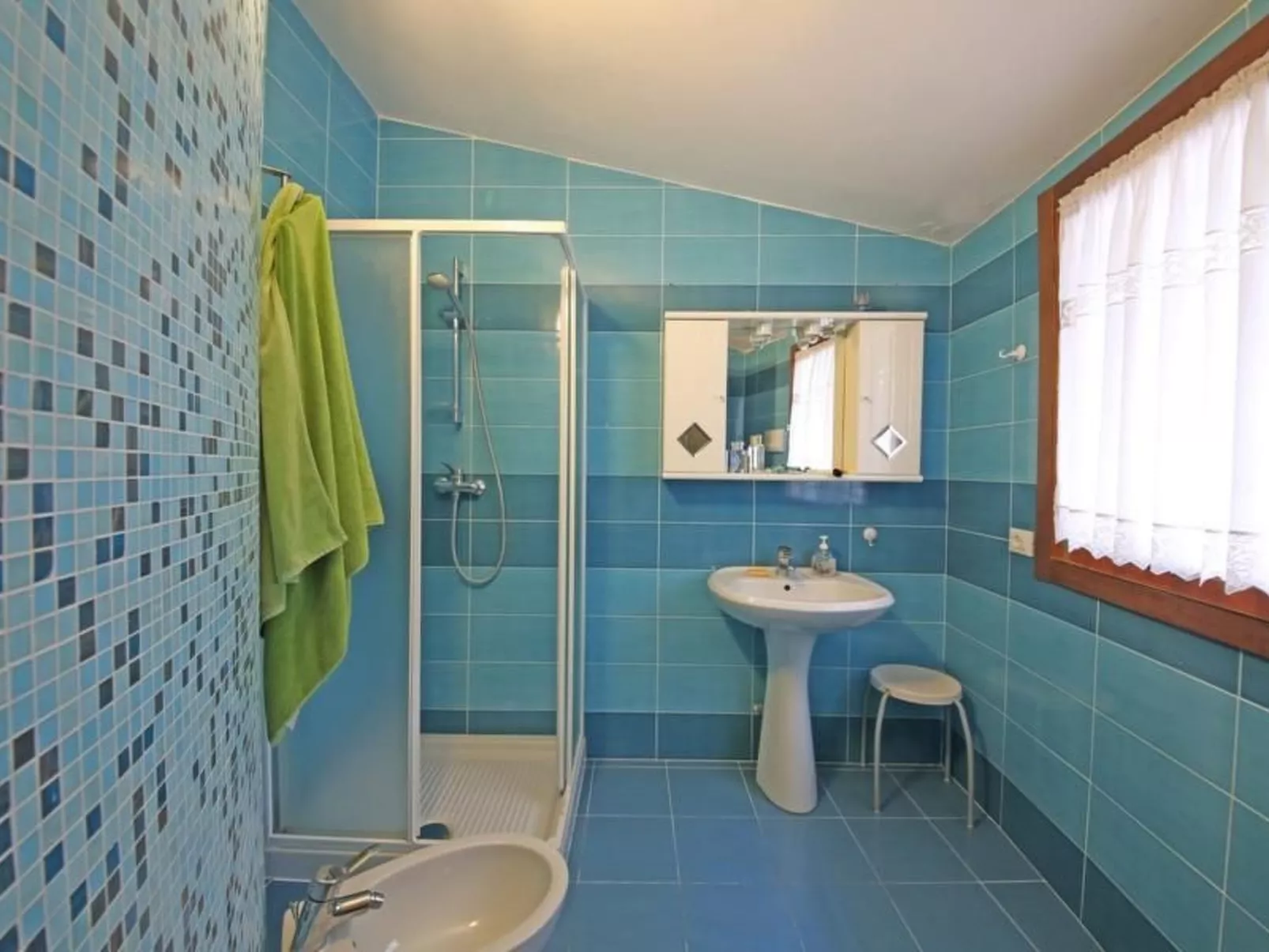 Appartement in Villaggio Sanghen mit Garten, Terrasse und gemeinsamem Pool-Inside