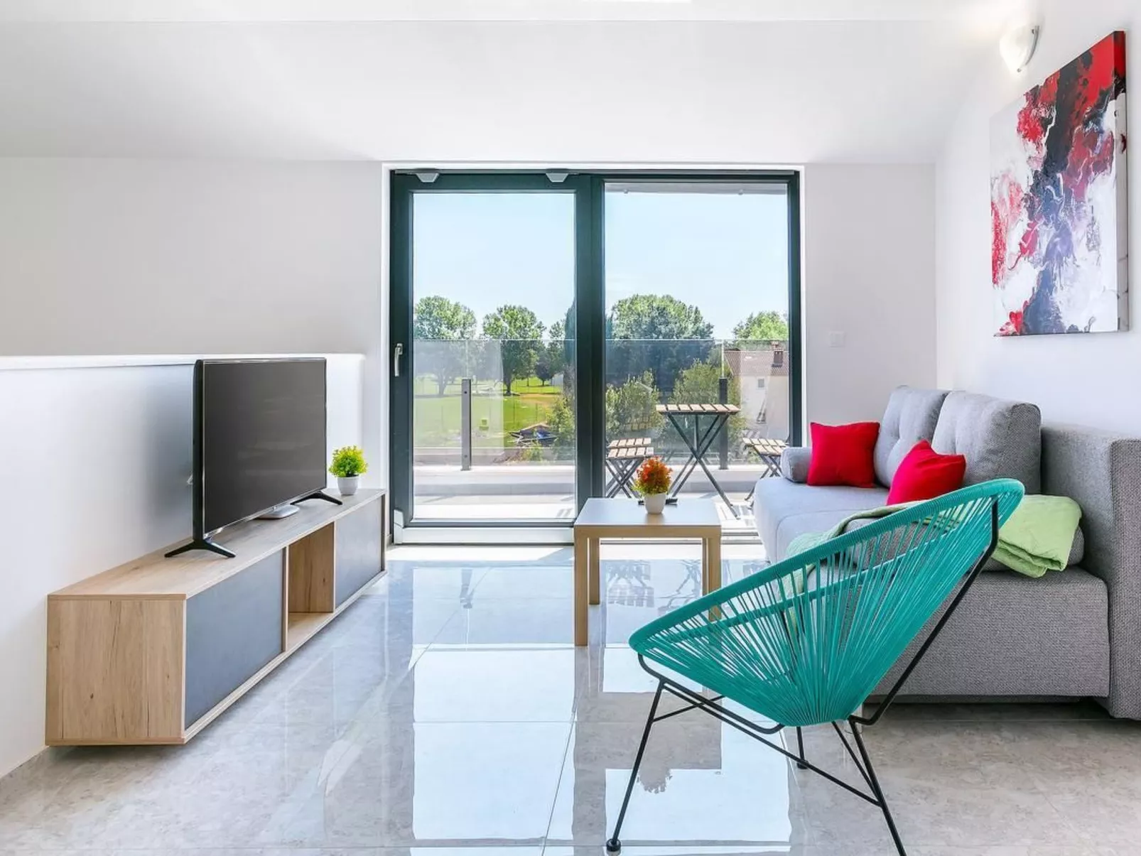 Wohnung für 6 Personen-Drinnen