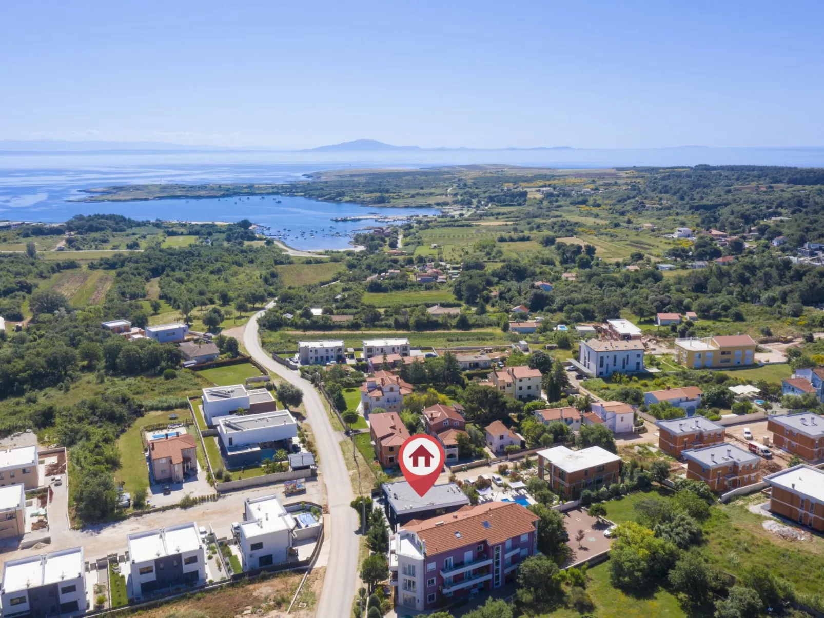 Villa Blick Istrien in der Nähe des Meeres-Dehors