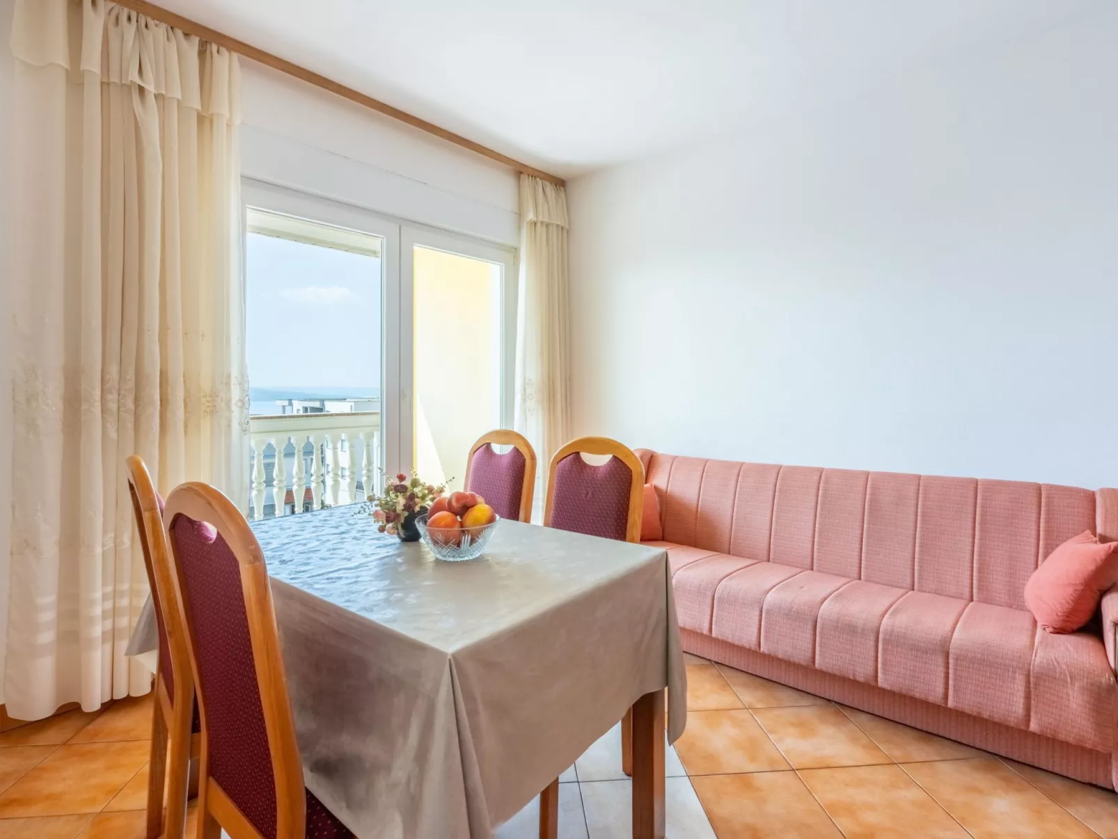 Appartement für 3 Personen mit Balkon