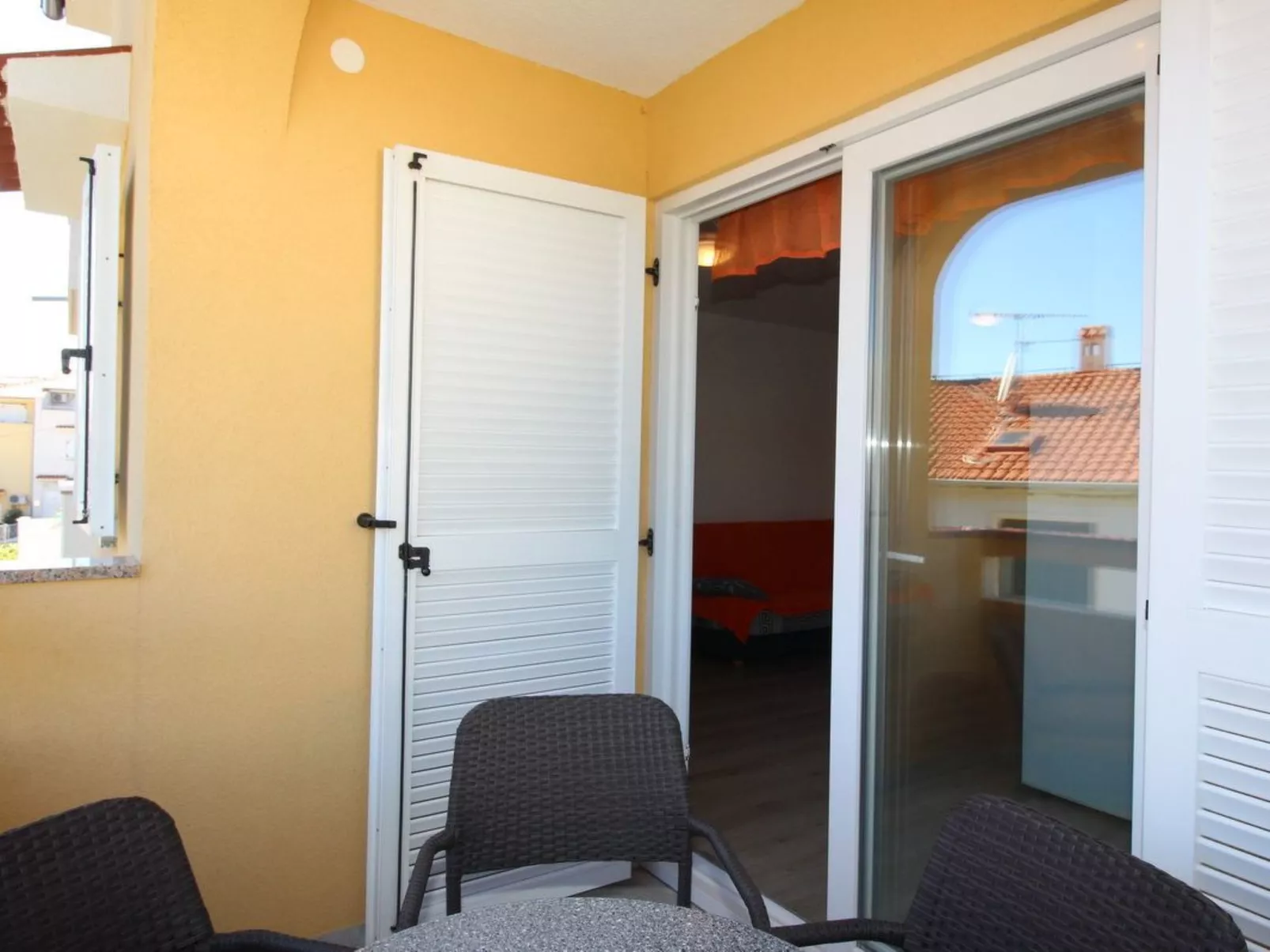 Wohnung in Baška mit Eigenem Balkon-Draußen