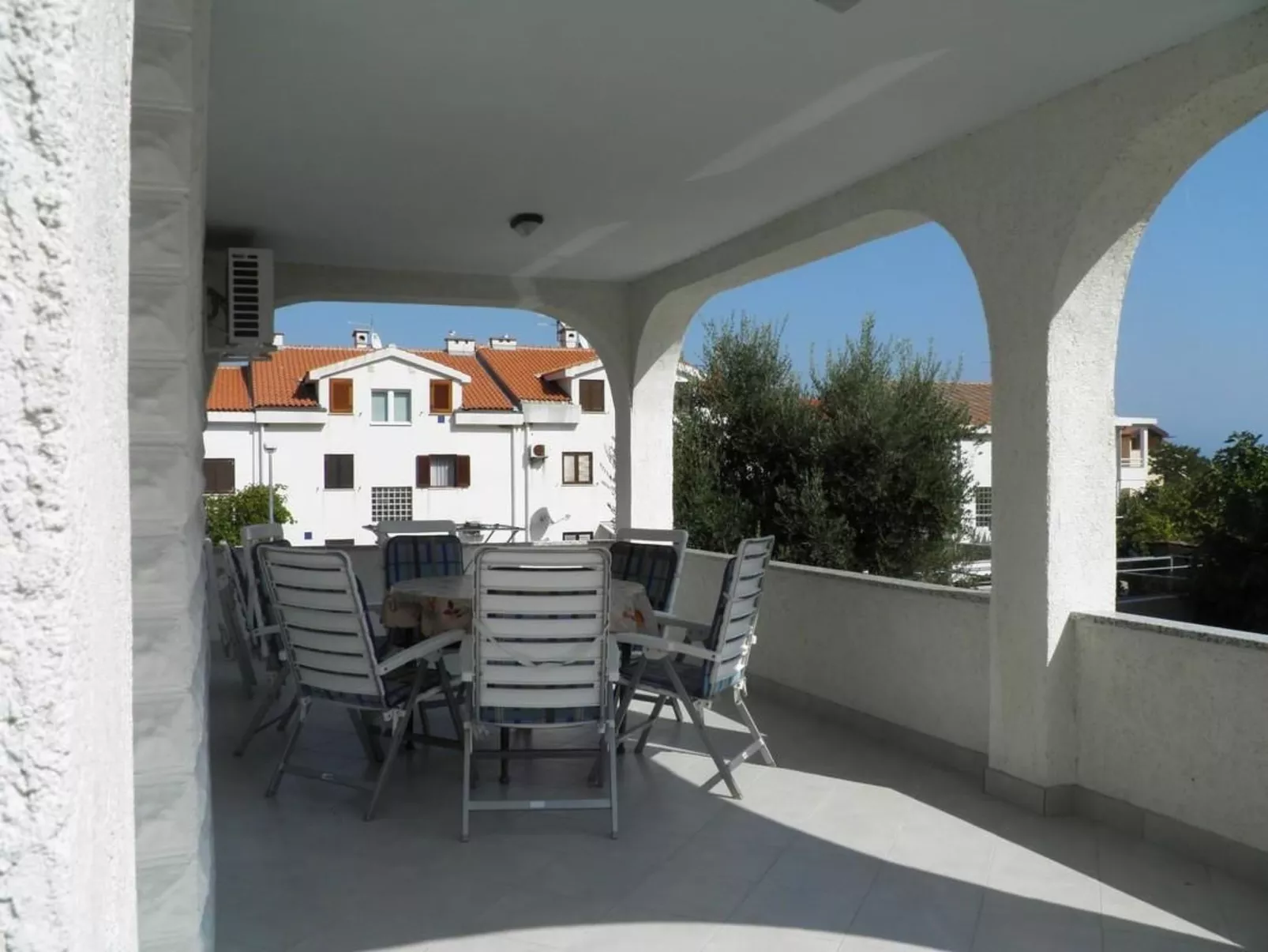 Appartement in Baška mit Eigener Terrasse