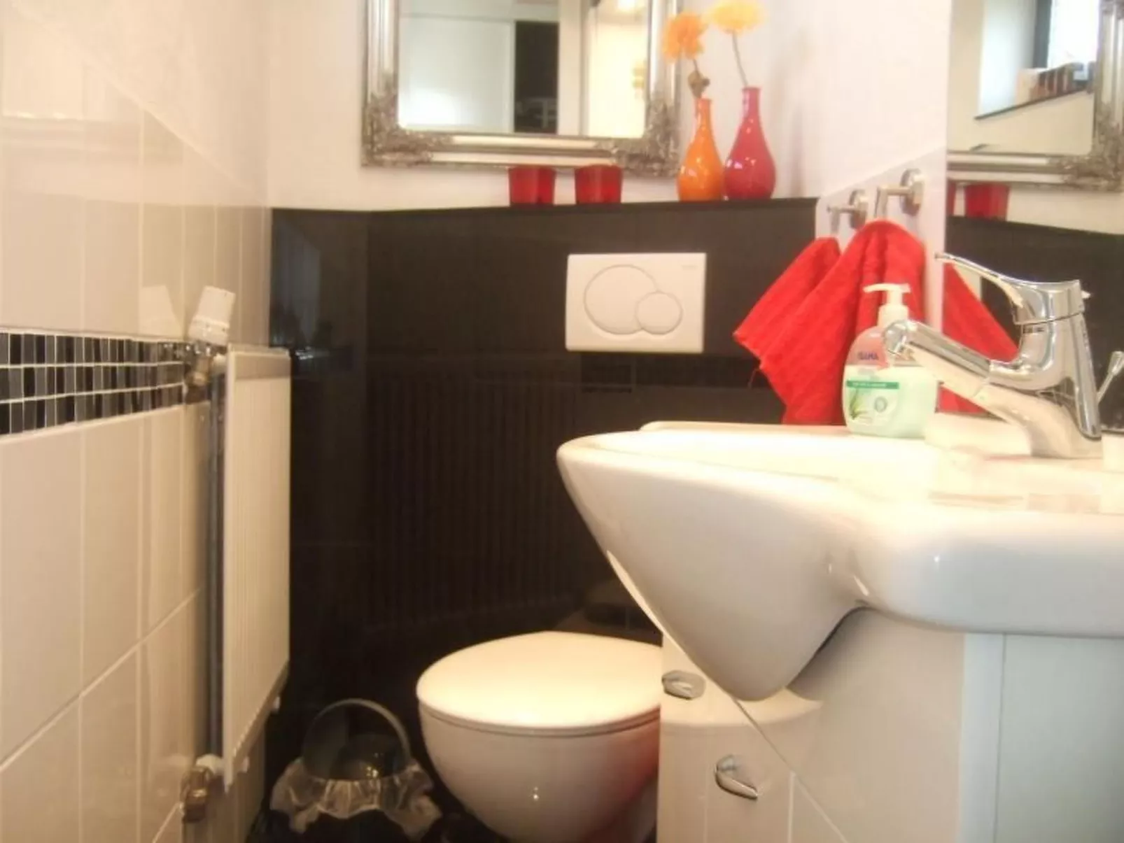 Nurdachhaus Klabautermann mit Terrasse und Garten-Dedans