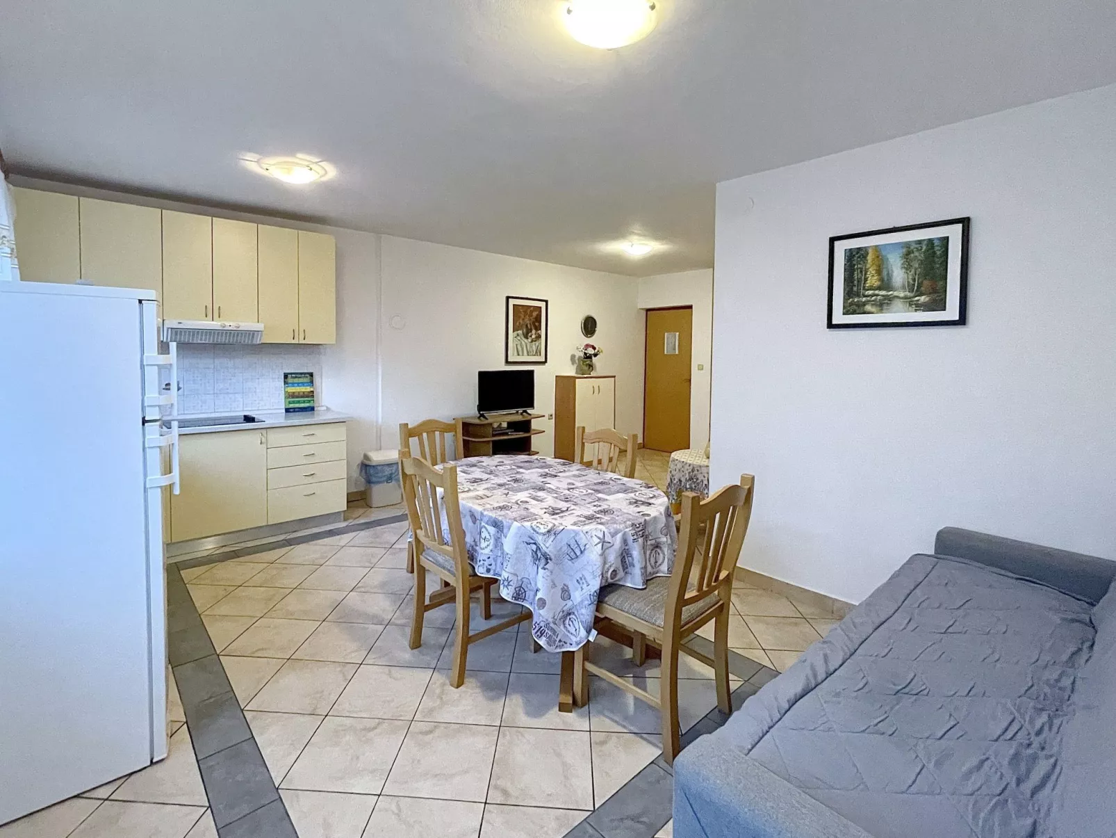 Appartement in Baška mit Eigener Terrasse