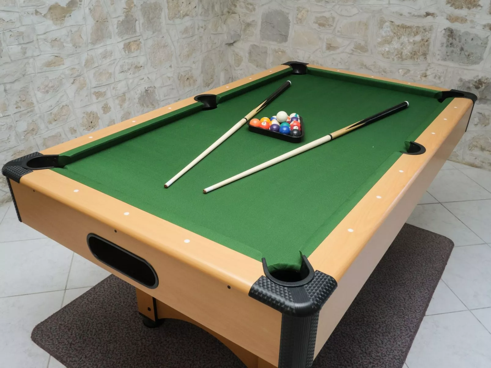 Mit Whirlpool-Drinnen