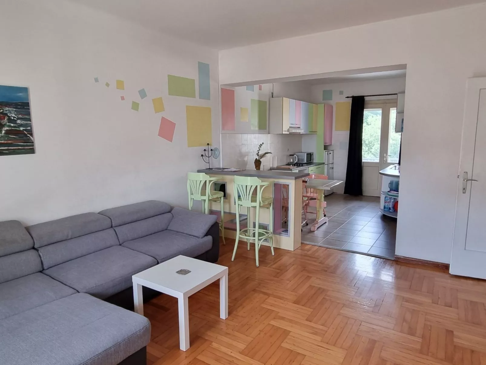 Apartment O.K.-Drinnen