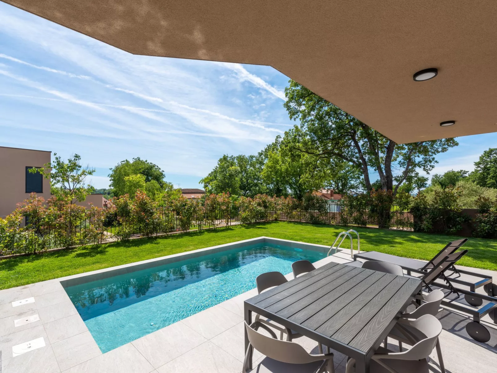 Quercus Village APP 1 mit privatem Pool-Draußen