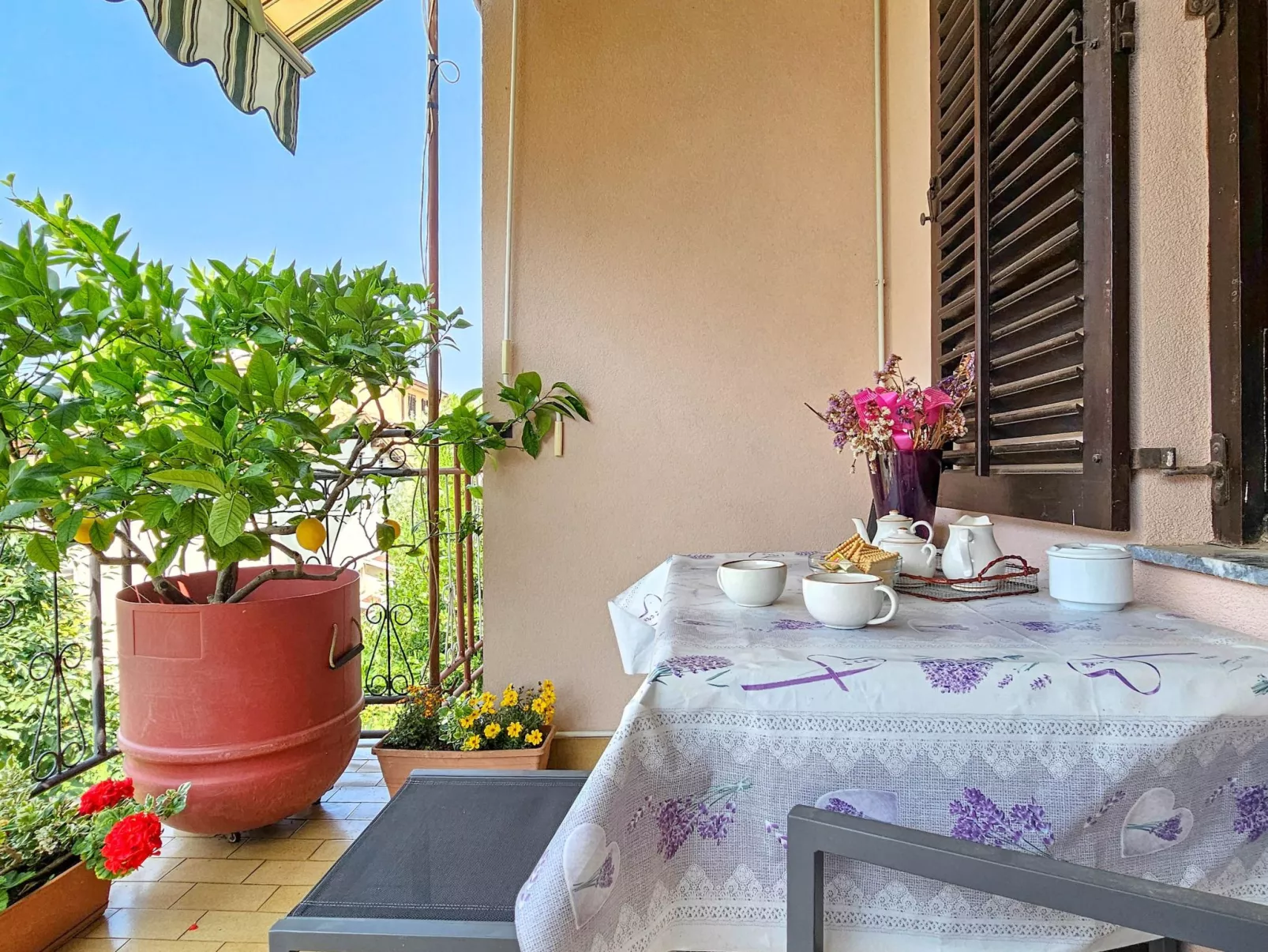 Appartement mit Balkon für 2 Personen-Inside