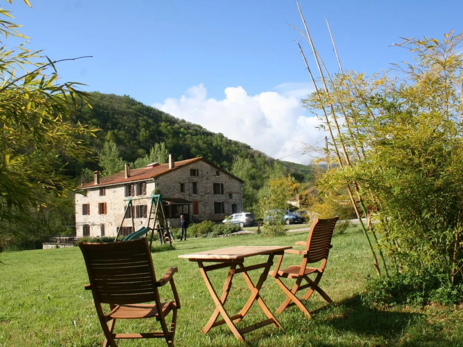 "Le Grenier" mit Pool-Draußen