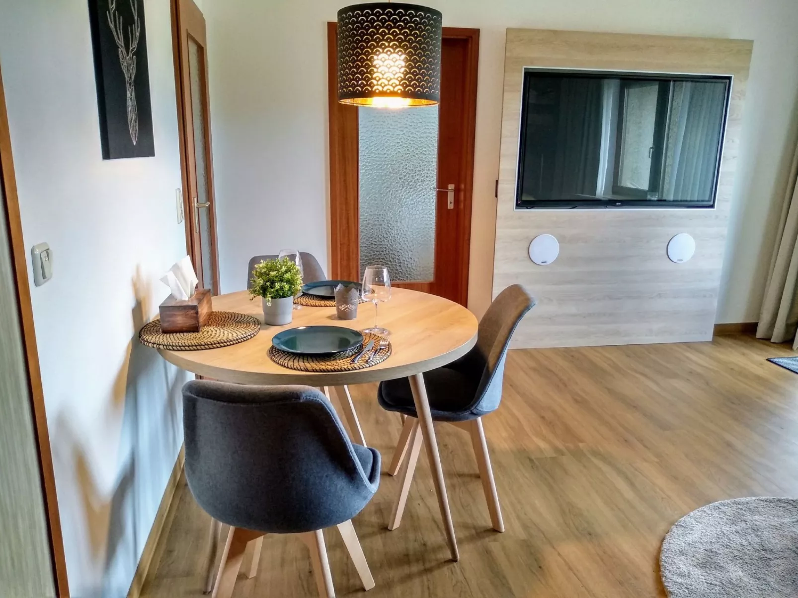 Fichtelzauber mit Sauna-Dedans