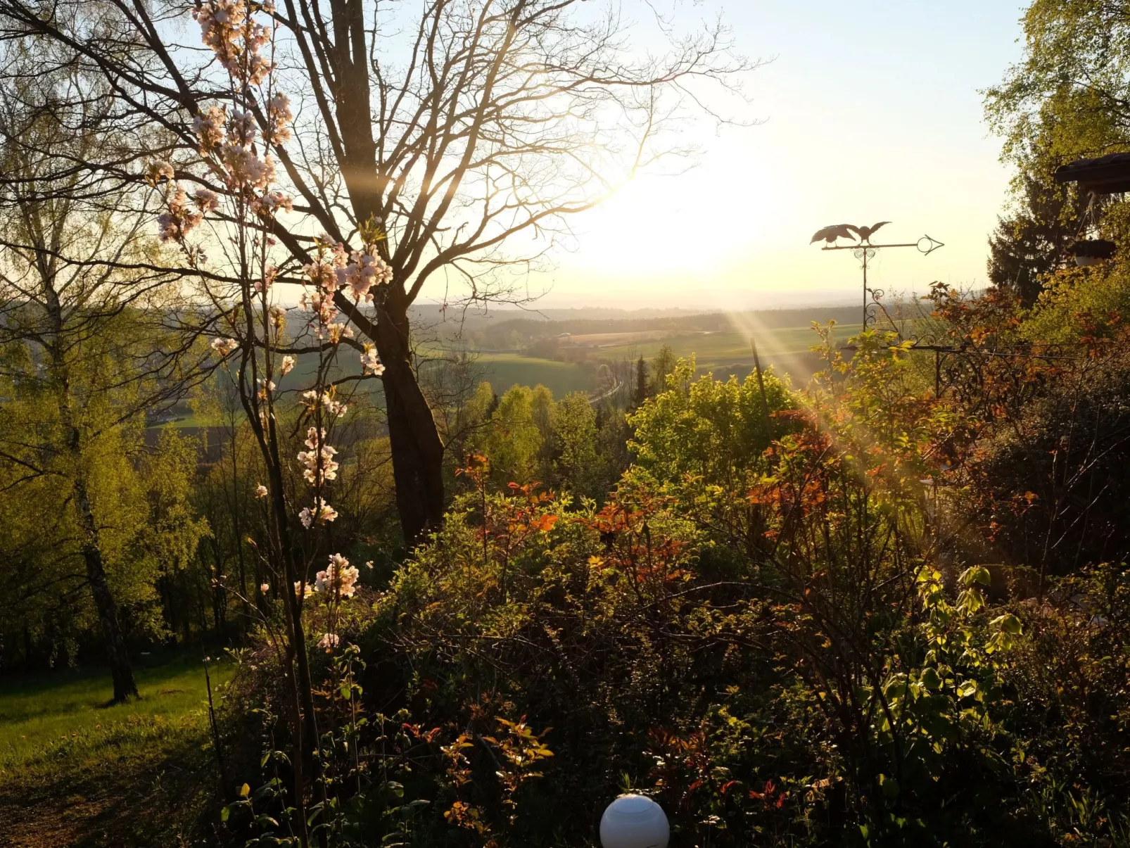Mit einer umwerfenden Panoramaaussicht-Draußen