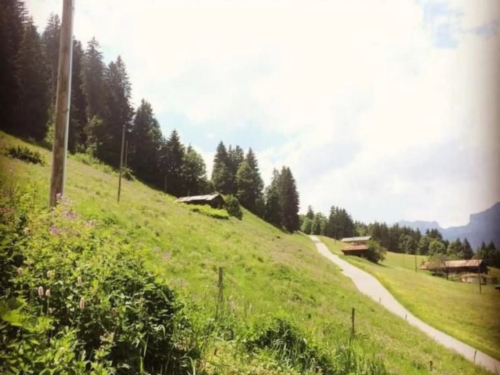 Authentisches Schweizer Alpenchalet aus dem 18. Jh.-Dehors