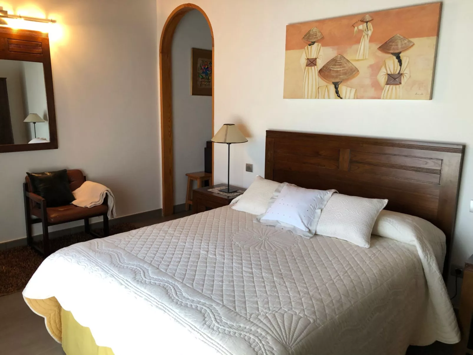 Villa los palmitos Familiäre Privatvilla mit Pool - Drinnen