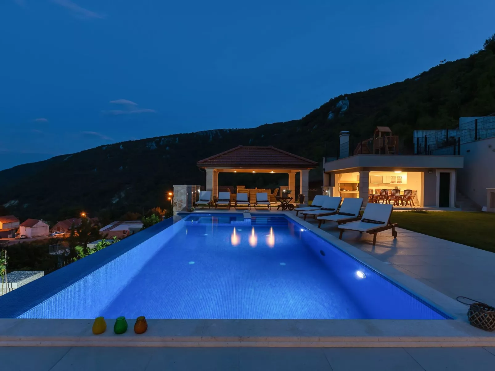 Villa mit Panorama-Dehors