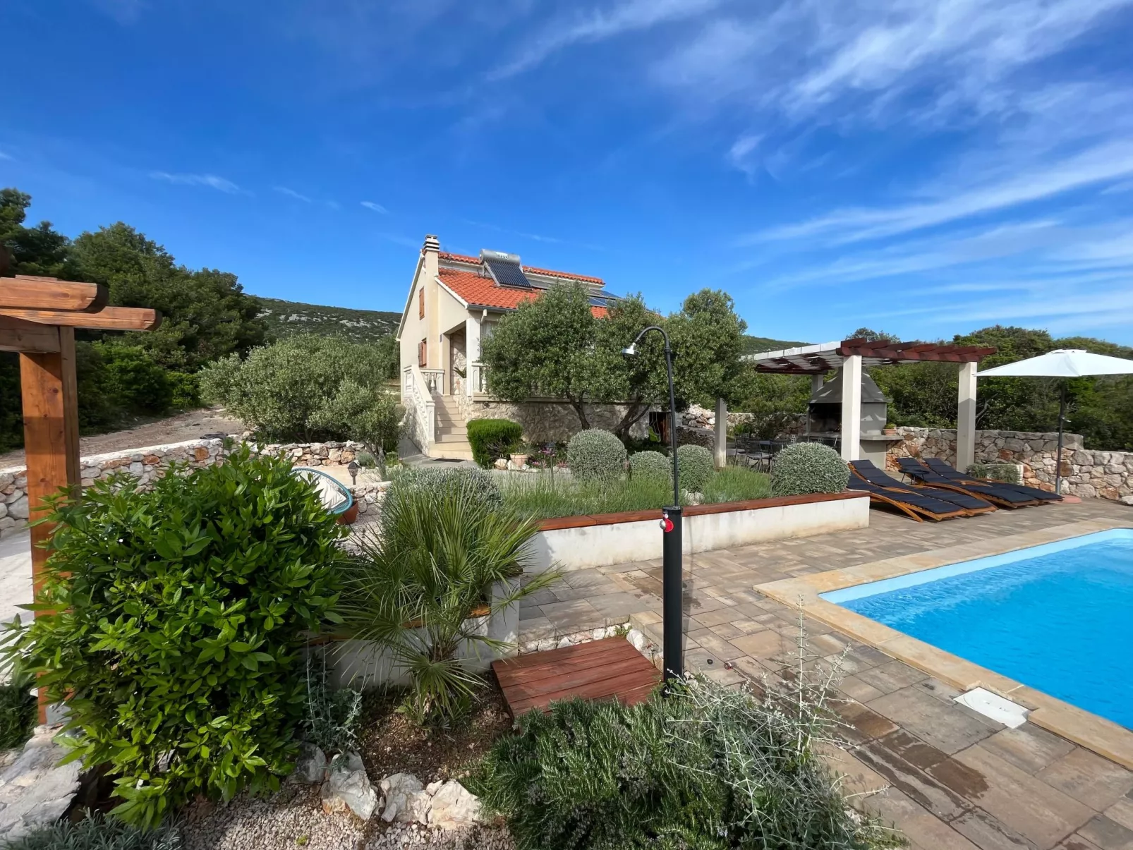 Modernes Ferienhaus Robinson in Dobropoljana