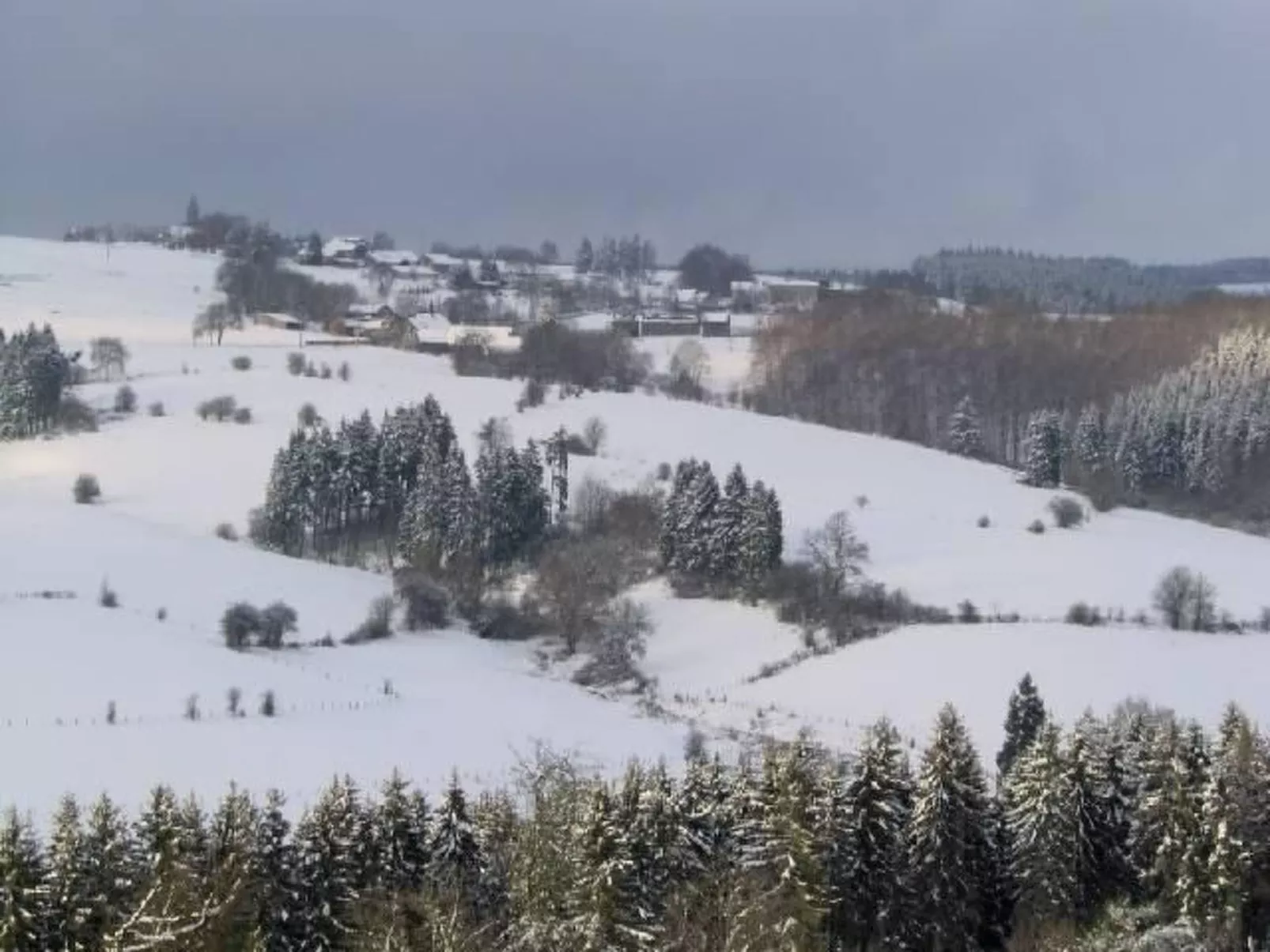 Snowview Lodge-Draußen