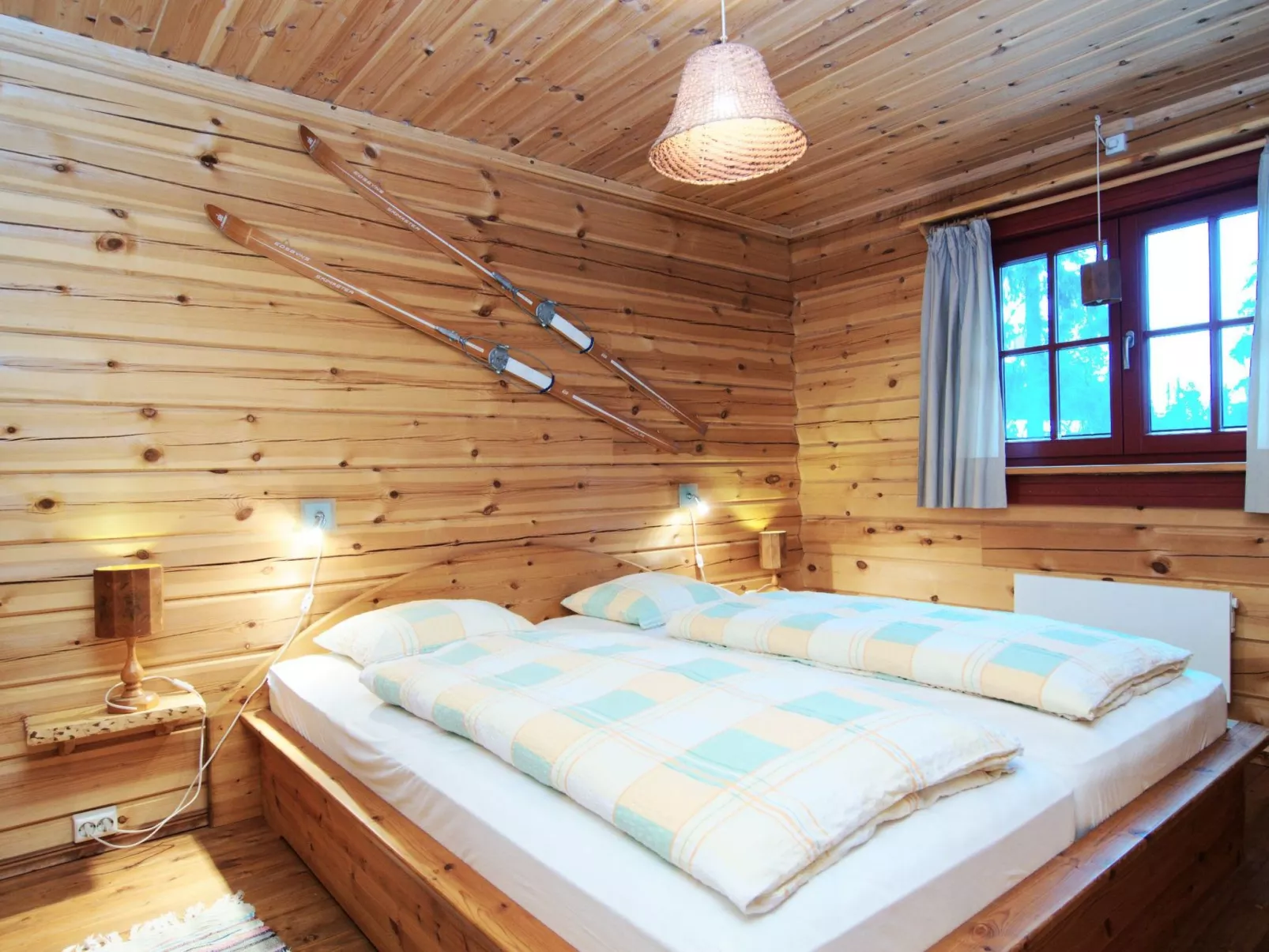 Charmantes Blockhaus, Sauna und Kamin-Inside