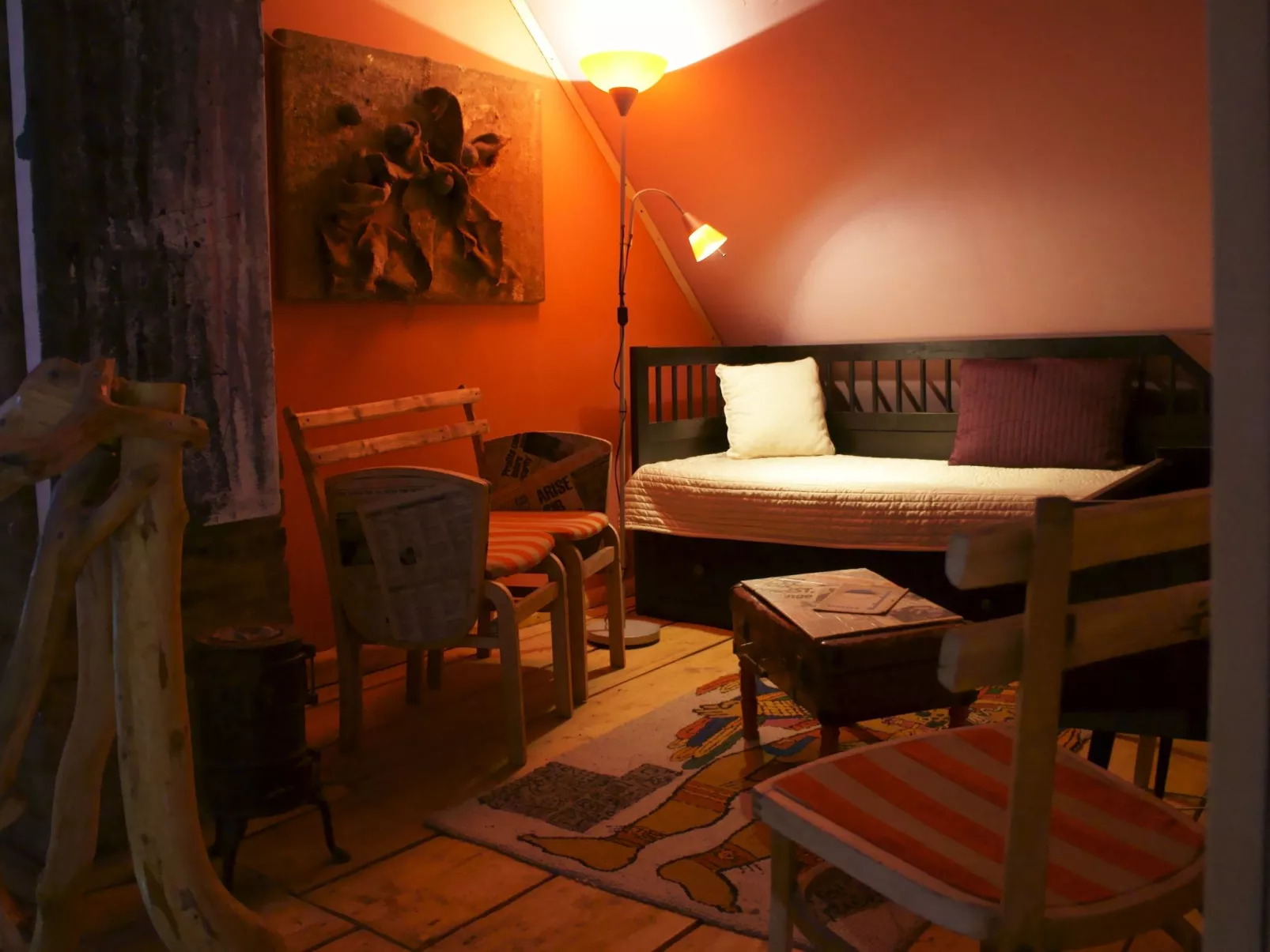 Landgut "Baltin Krogs" mit eigenem Garten-Inside