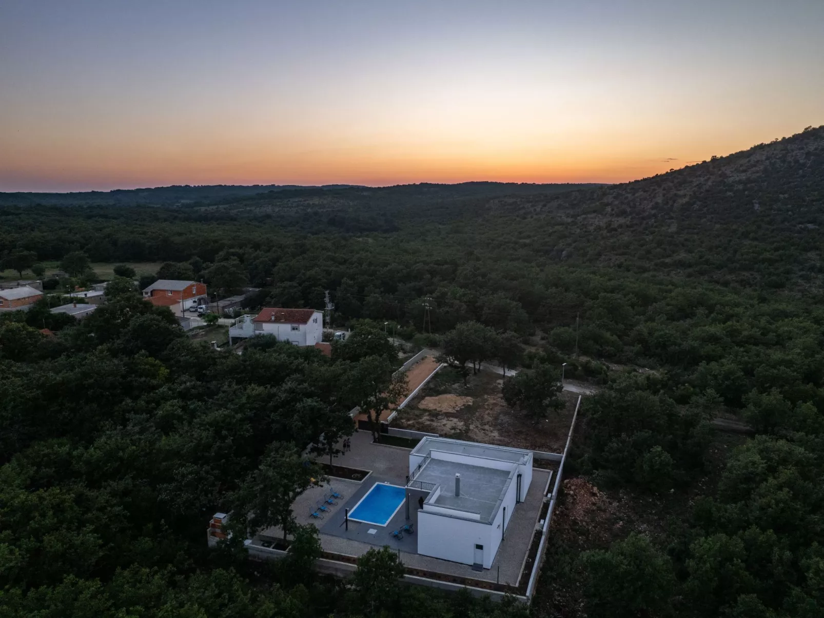Villa Tempest in der Nähe von Zadar-Outside
