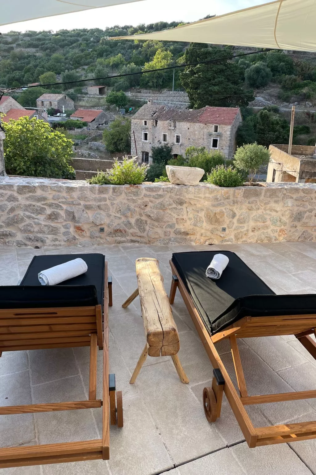 Charmantes traditionelles Steinhaus Villa Teza Hvar-Draußen