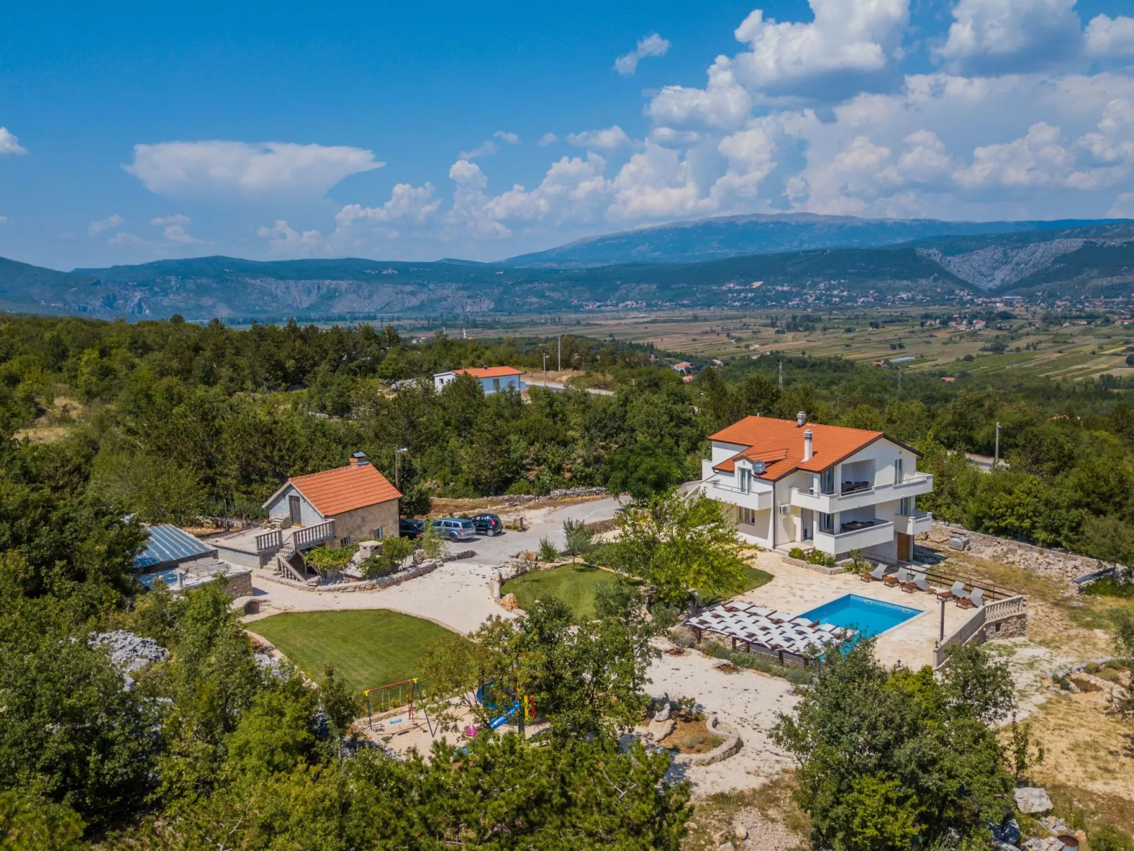 Freistehende Villa Iva Grubine mit Privatpool-Image-tags.info