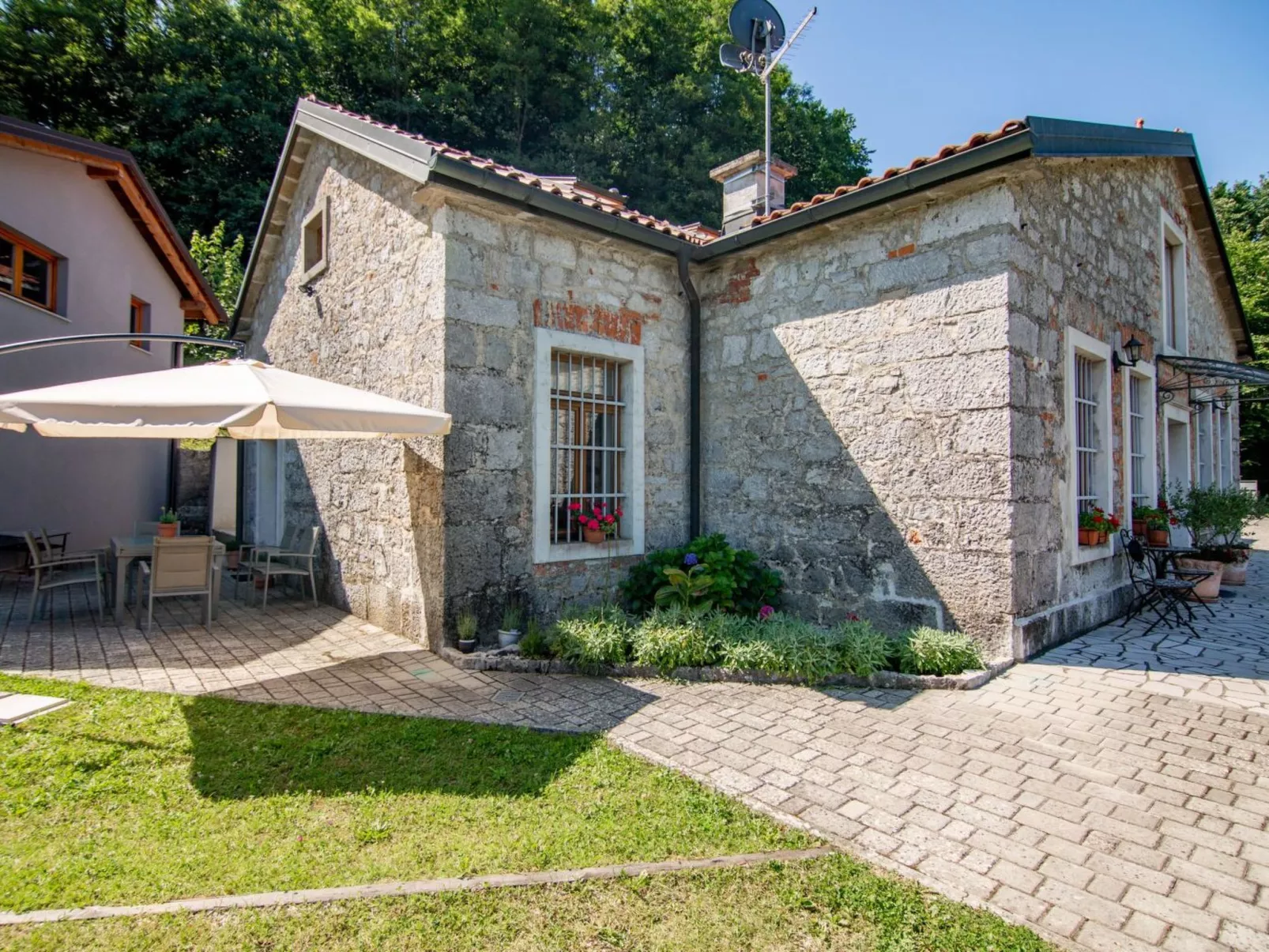 Anwesen "Villa Anton" mit eigenem Pool-Draußen