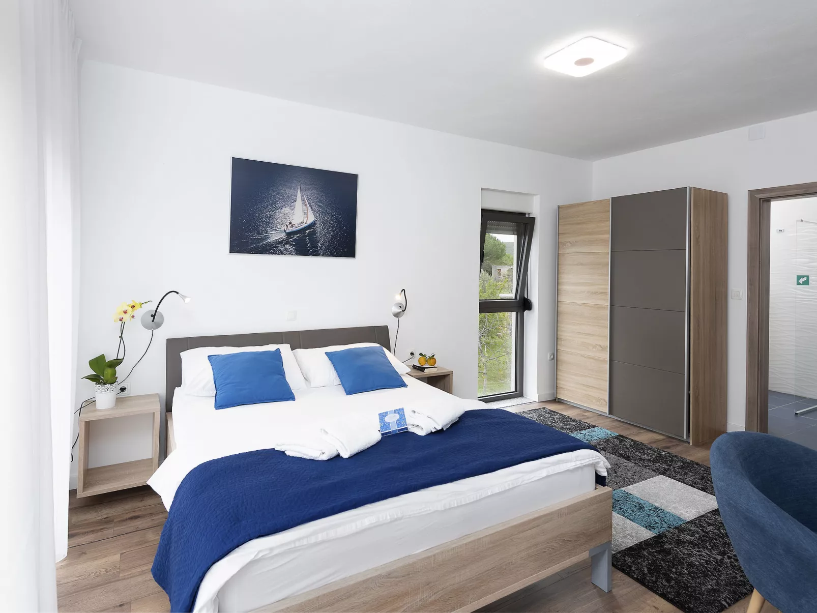 Villa "Lu-Ma" mit Blick auf das Wasser-Drinnen