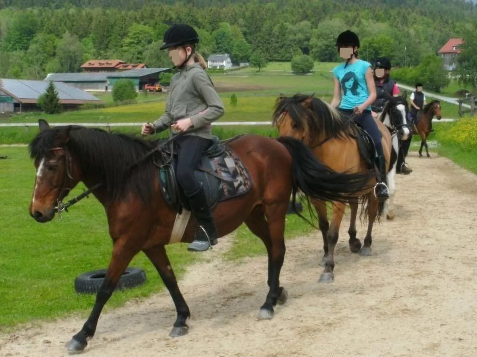 Für 4 Personen im Bayerischen Wald-Draußen
