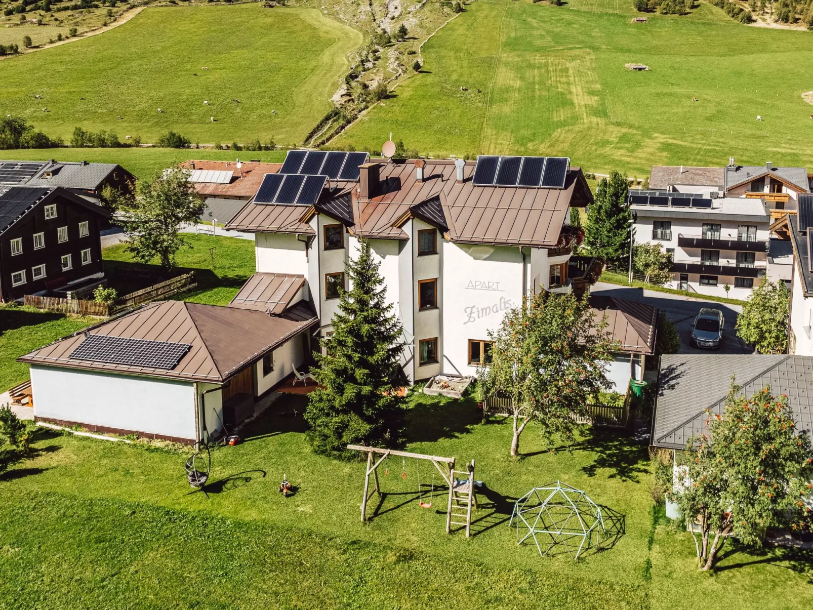 Panorama in Galtür-Outside