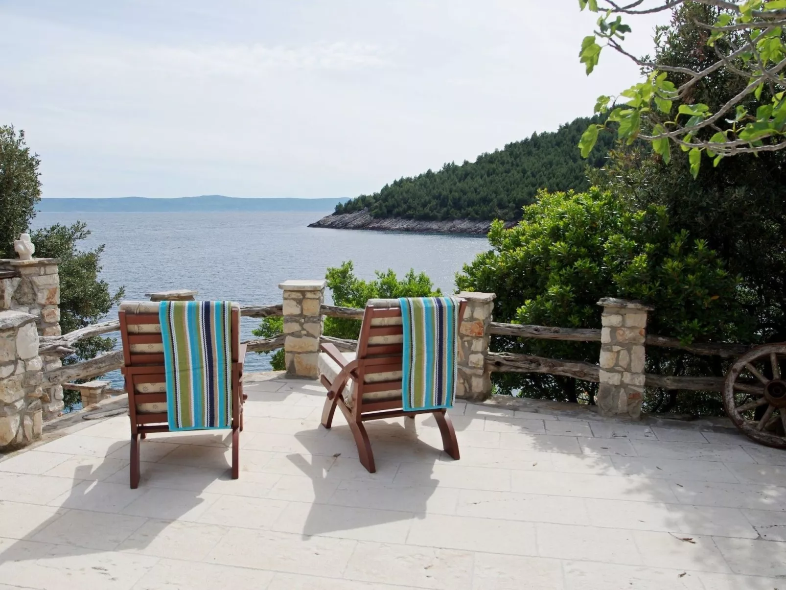 In Selca mit Garten, Terrasse und Grill-Draußen