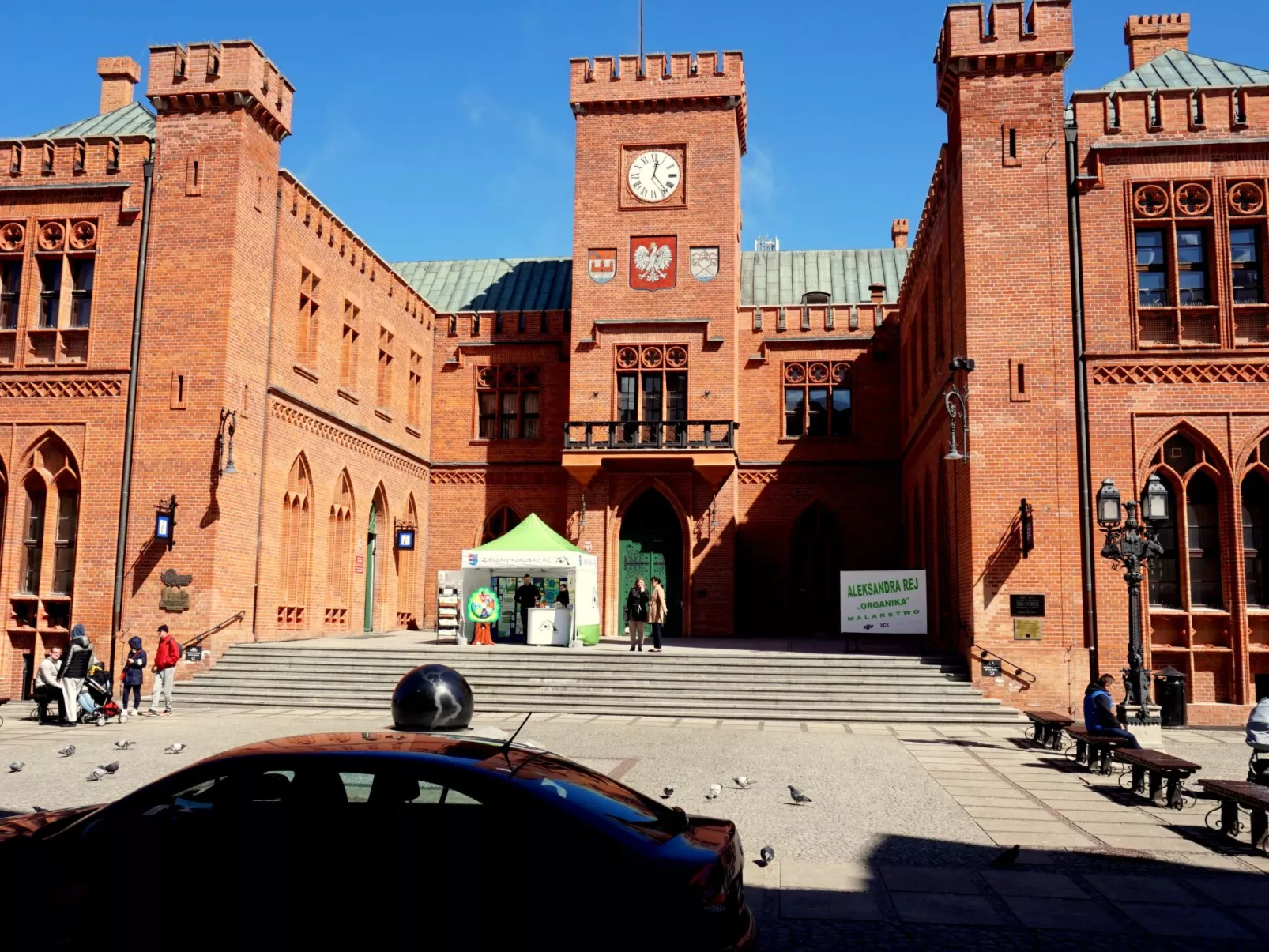 Appartement in Nowe Miasto mit Garten-Draußen