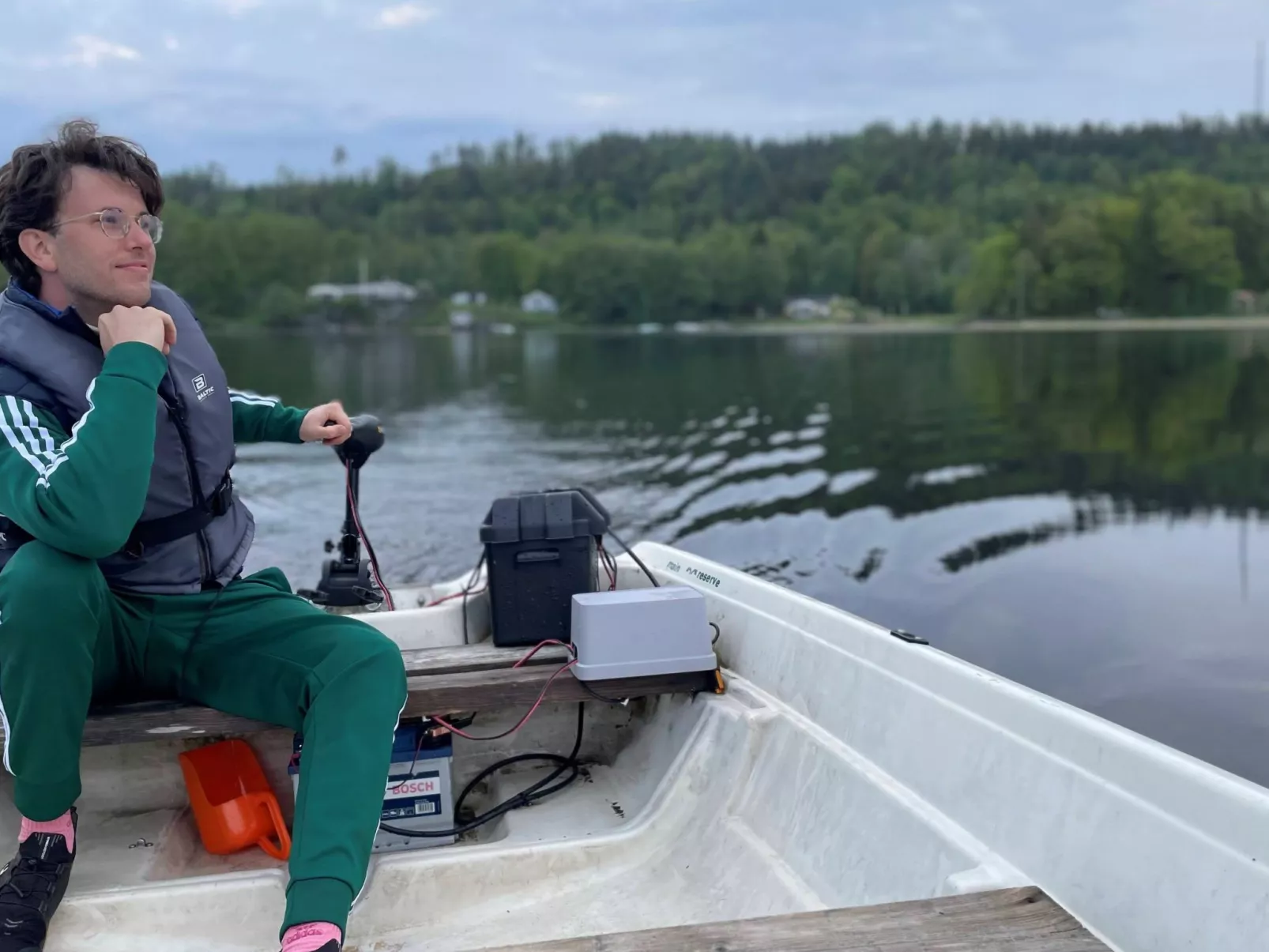 "Évika 1" mit Sauna-Outside