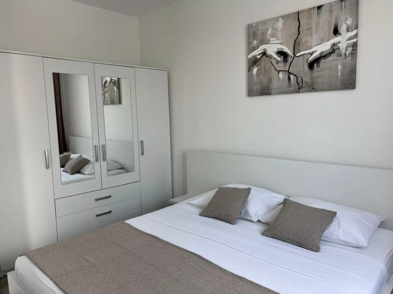 In Jadranovo mit Schönem Balkon-Dedans