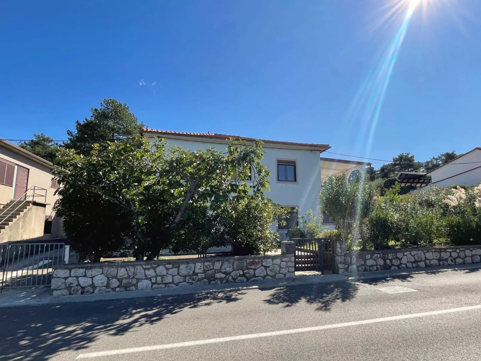 Apartment Gorisek mit Meerblick-Outside