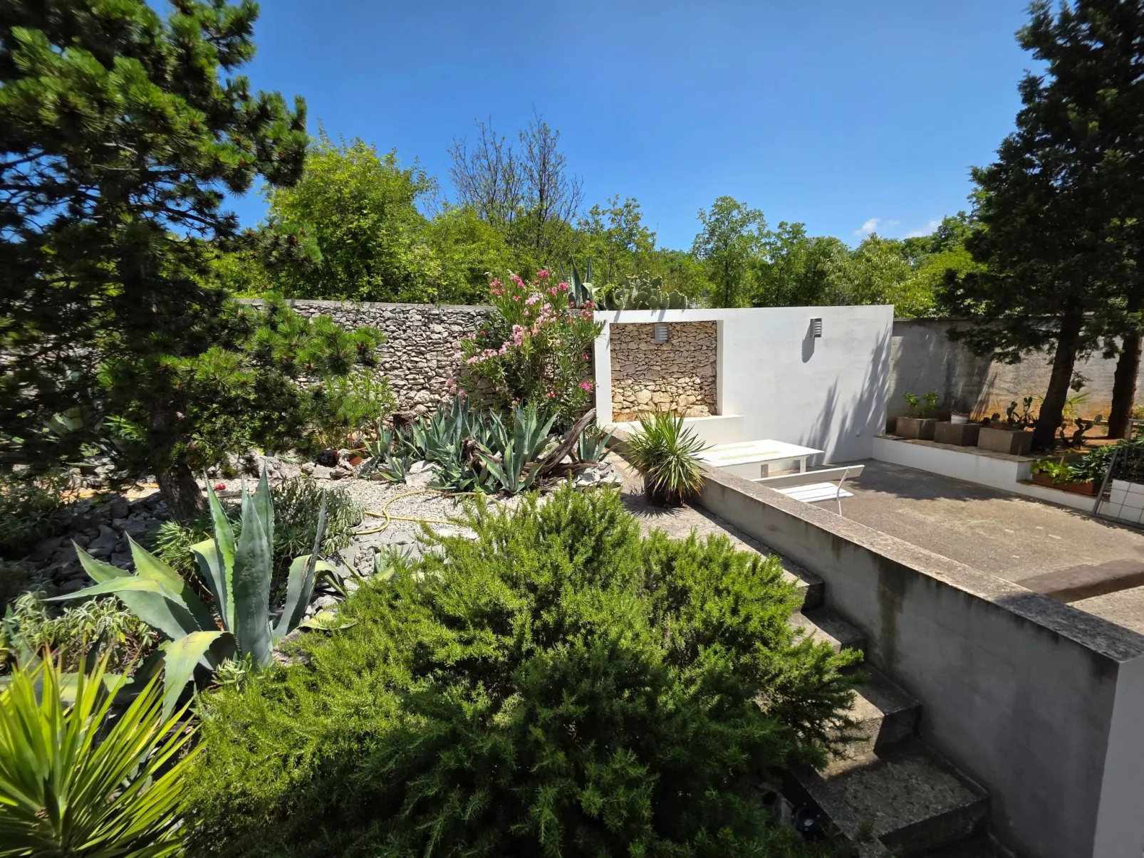 Wohnung für 4 Personen mit Meerblick-Draußen