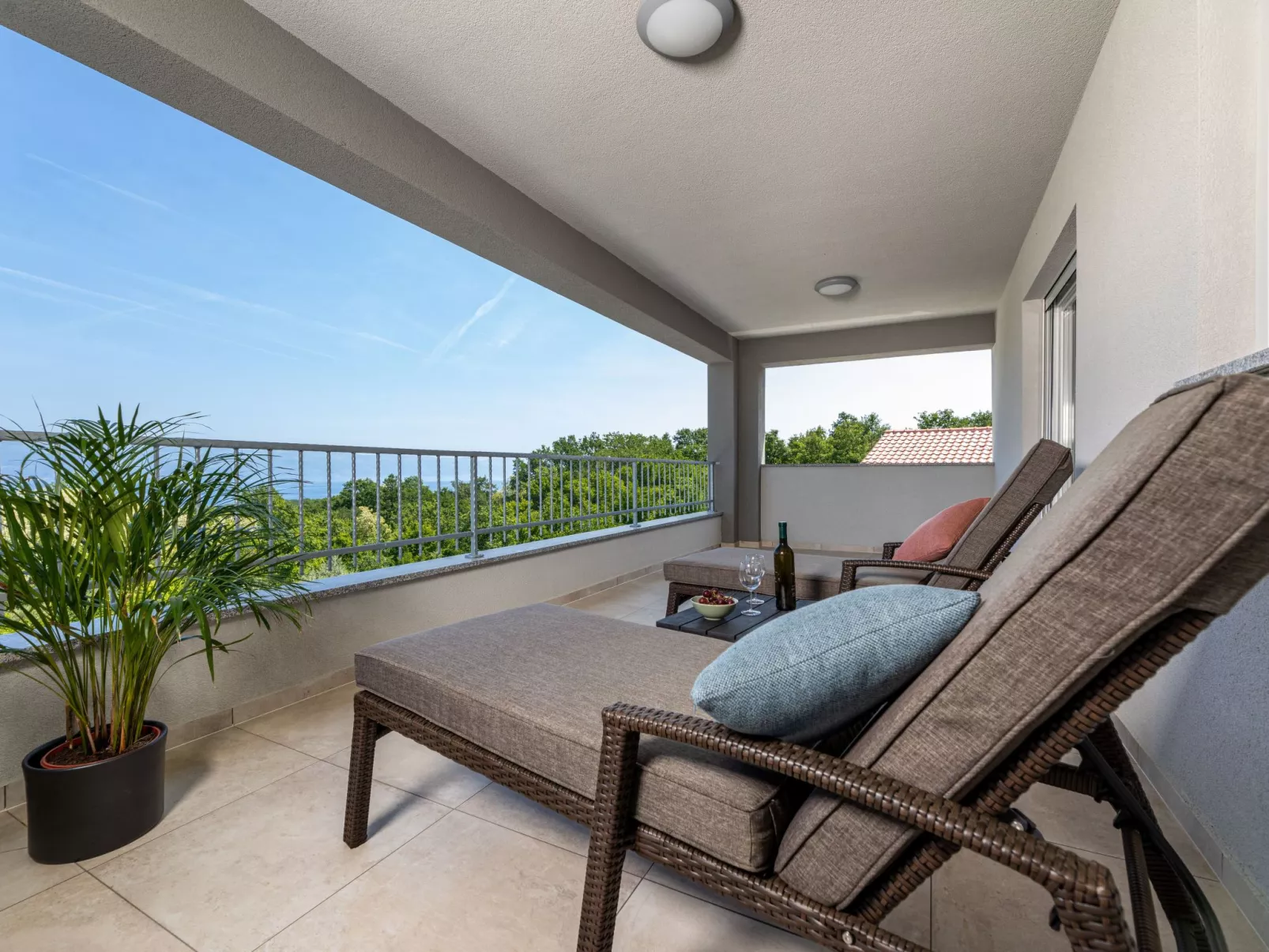 Vila Ema mit Meerblick - Dehors