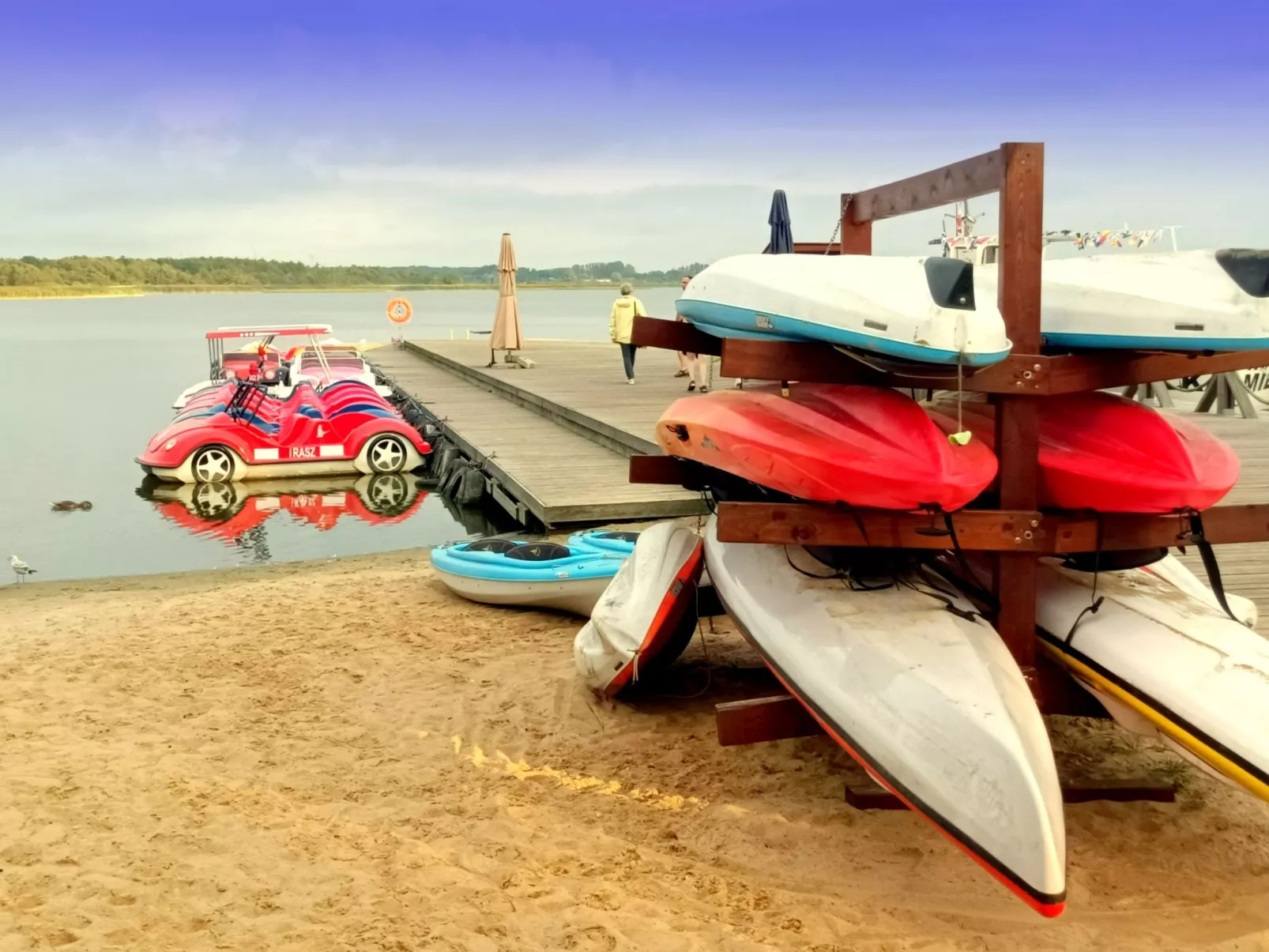 "Paradise Star2" mit eigener Terrasse-Draußen