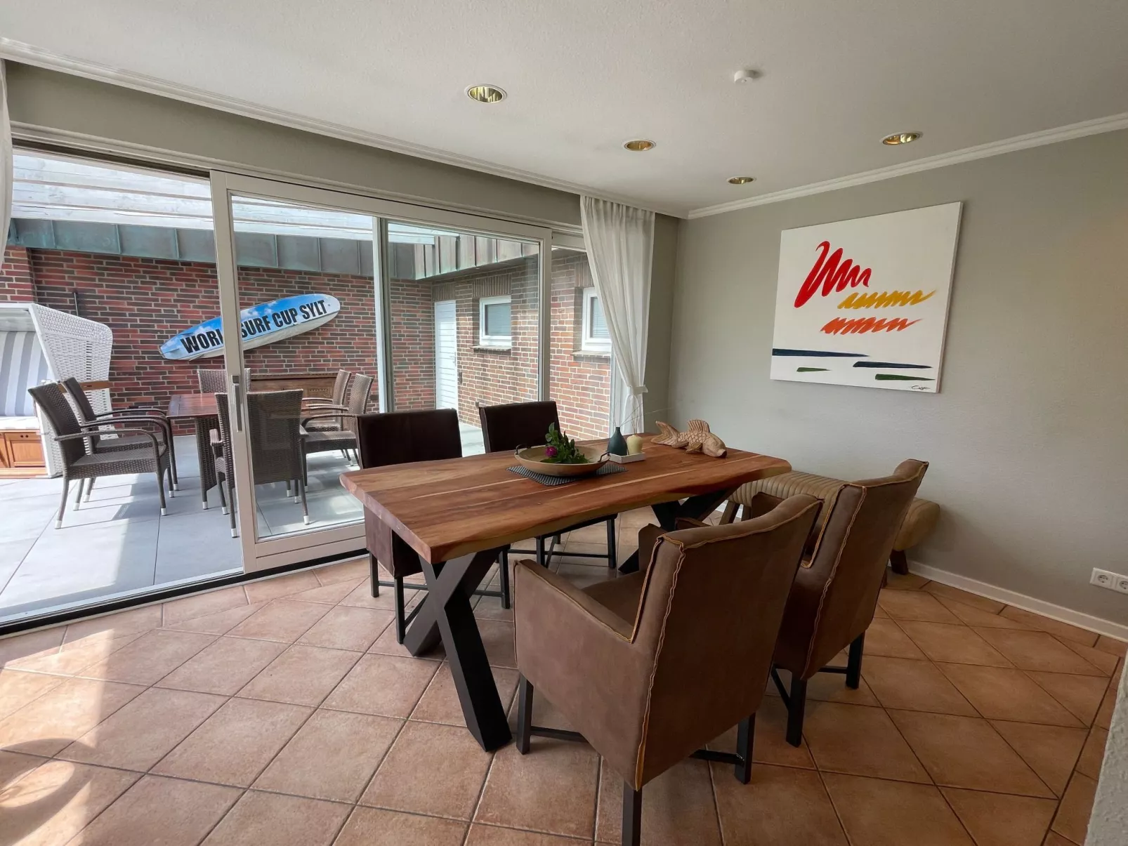 Wohnung in Westerland mit Garten und Terrasse-Drinnen