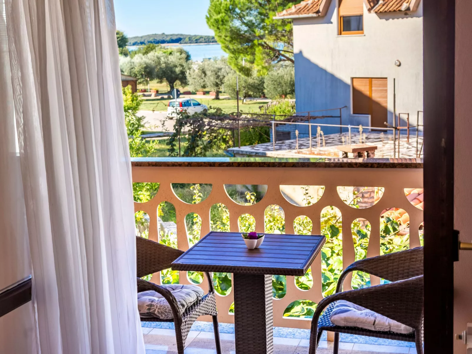 Wohnung in Fažana mit Grill, Garten und Terrasse-Dehors