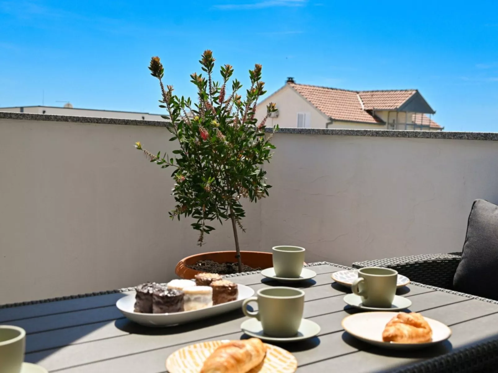 Charmante 2-Zimmer-Wohnung in der Nähe der Altstadt von Trogir-Image-tags.info